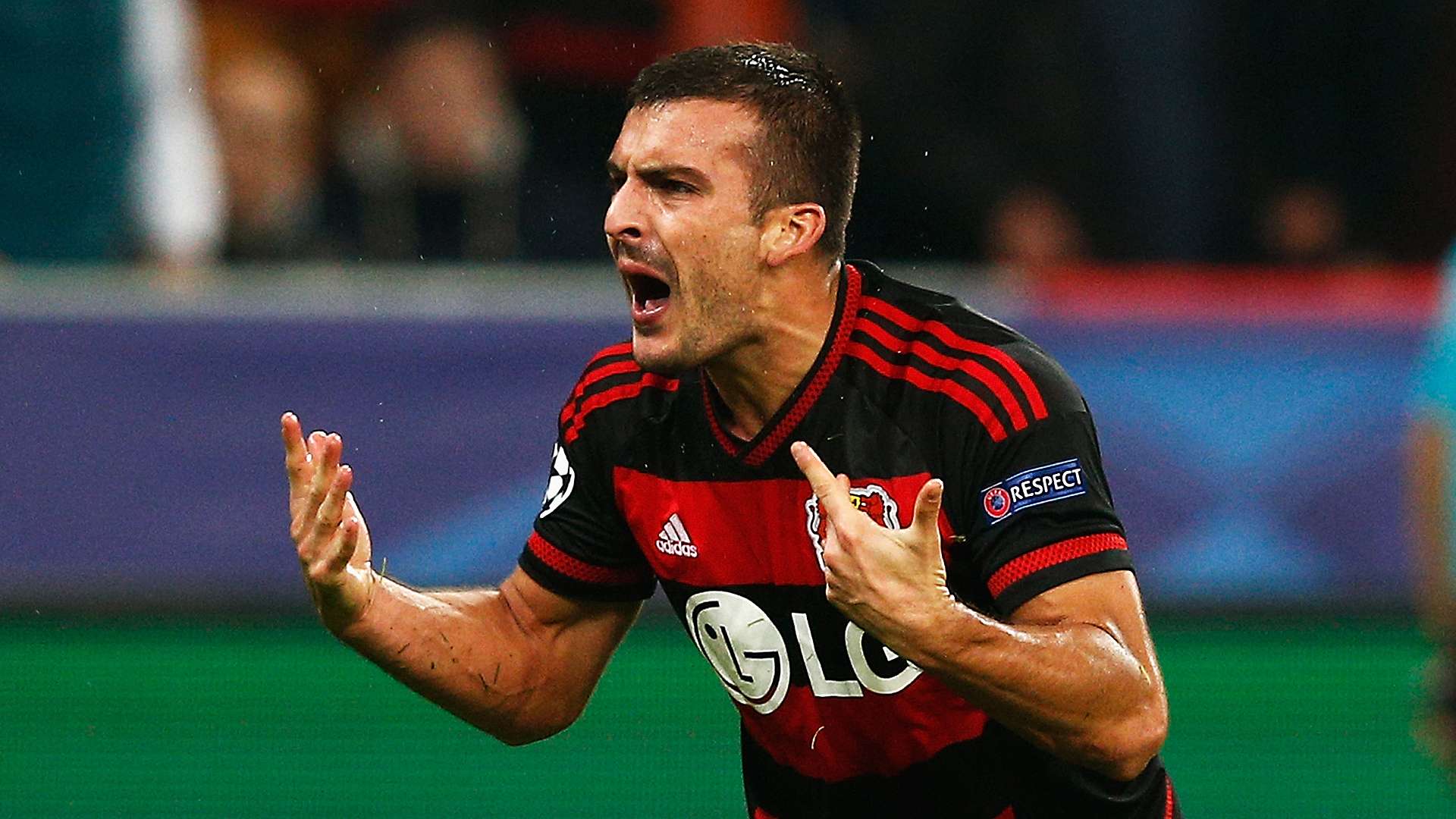 Giulio Donati Bayer Leverkusen AS Rom Champions League 10202015