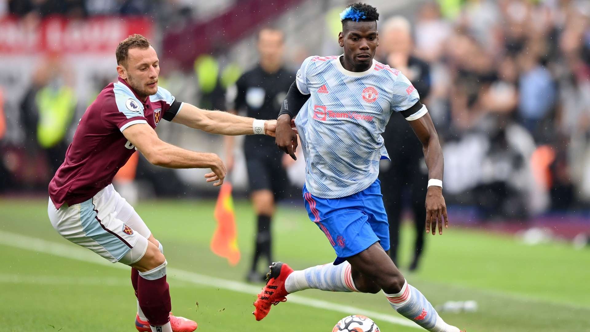 Paul Pogba West Ham Man Utd 2021