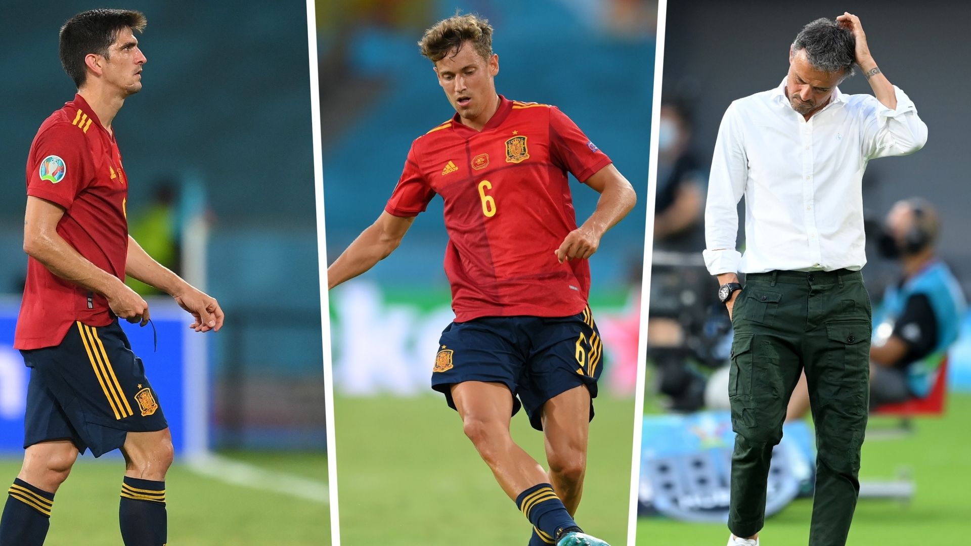Gerard Moreno Marcos Llorente Luis Enrique España España Suecia Eurocopa 2020