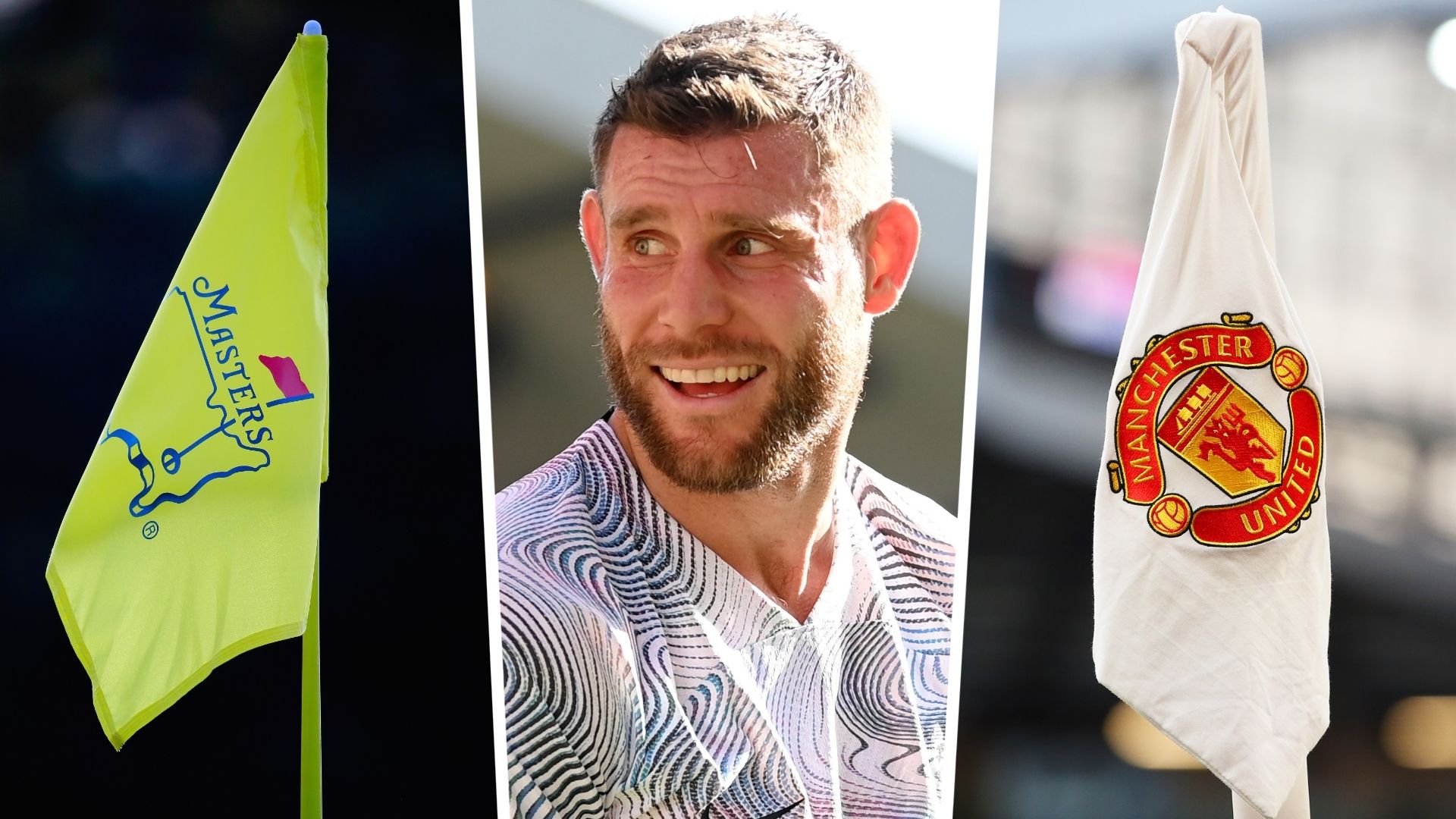 James Milner golf Manchester United