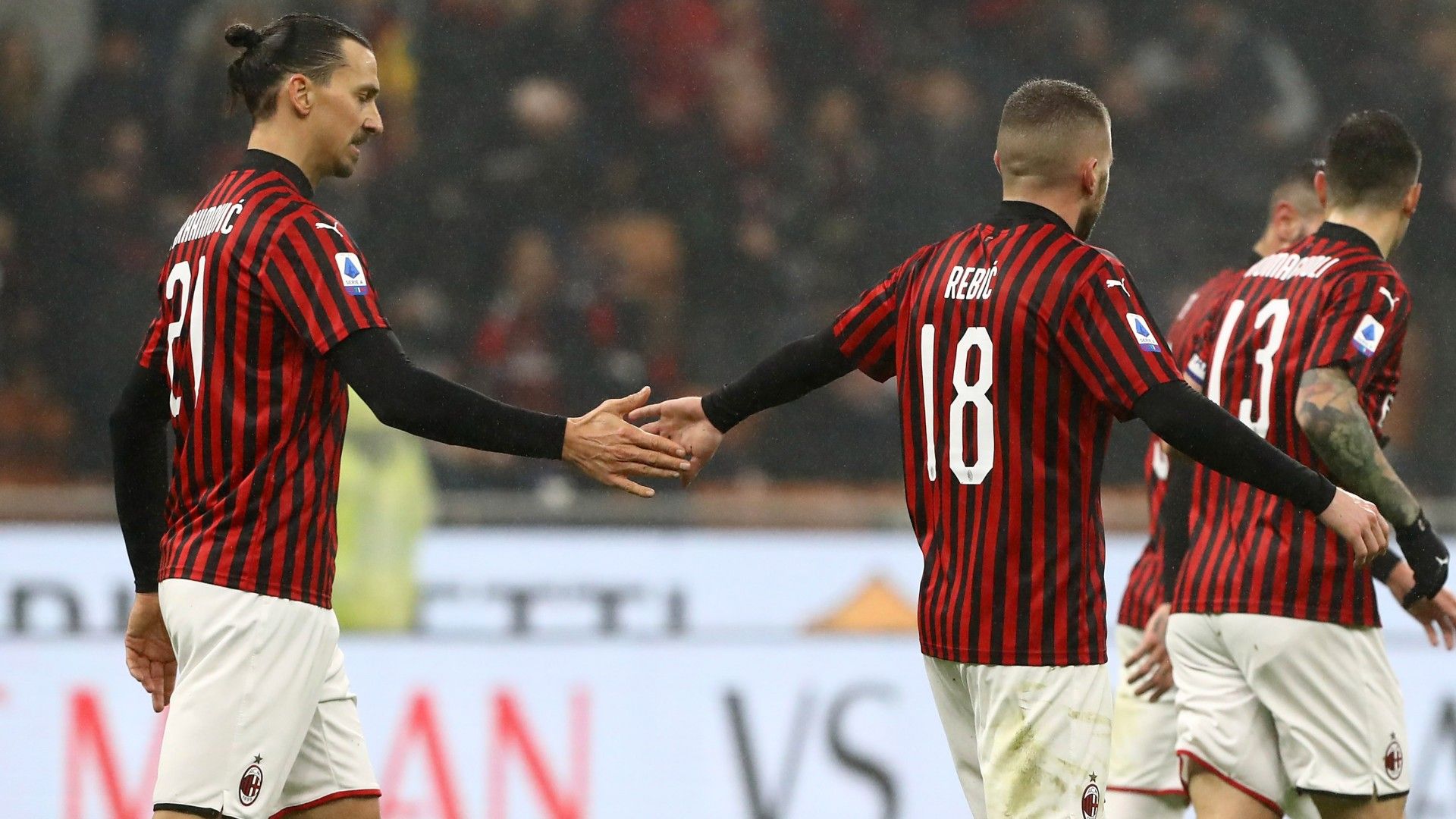 Ibrahimovic Rebic - Milan Torino