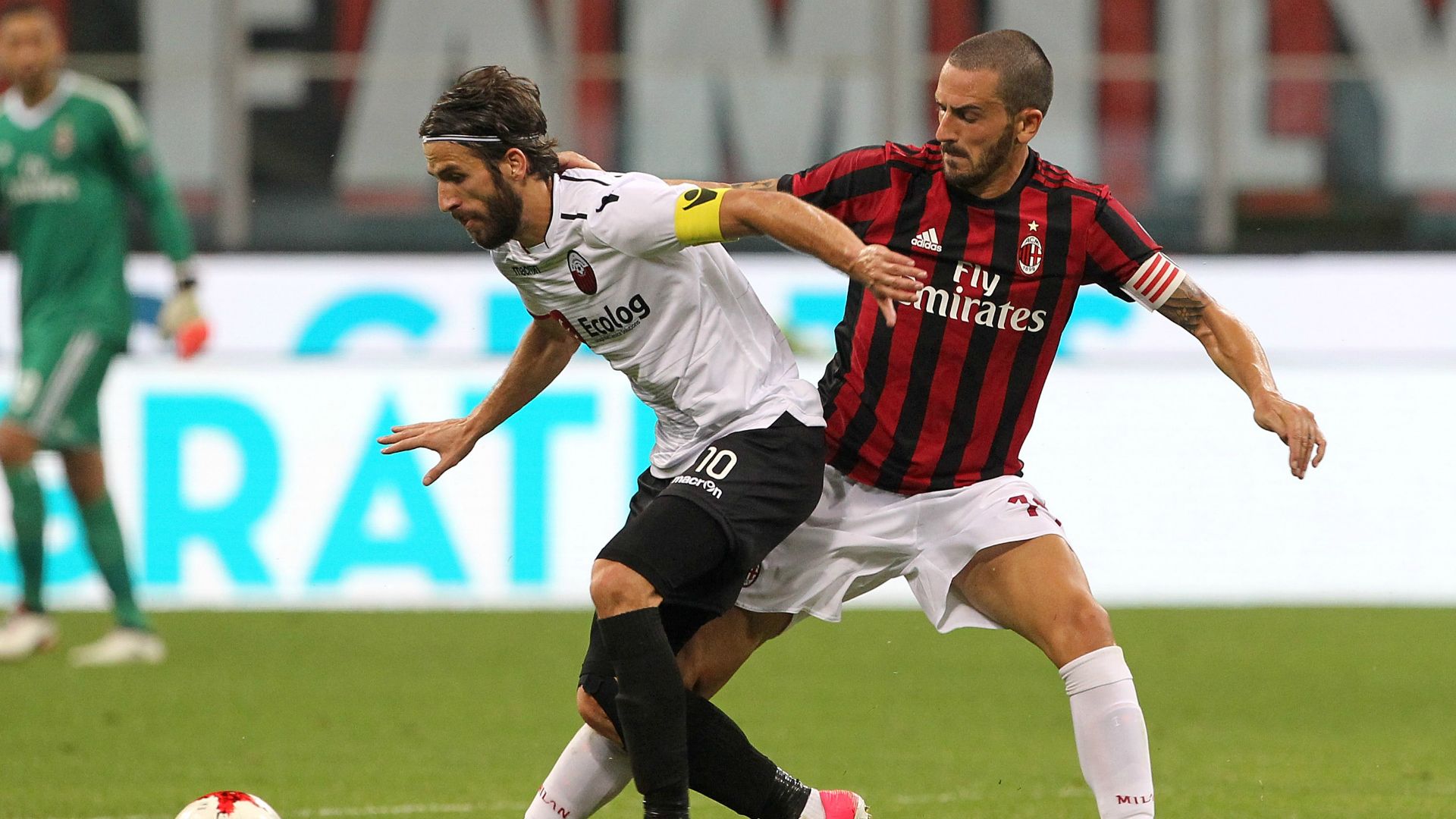 Leonardo Bonucci Milan Shkendija UEFA Europa League 08172017