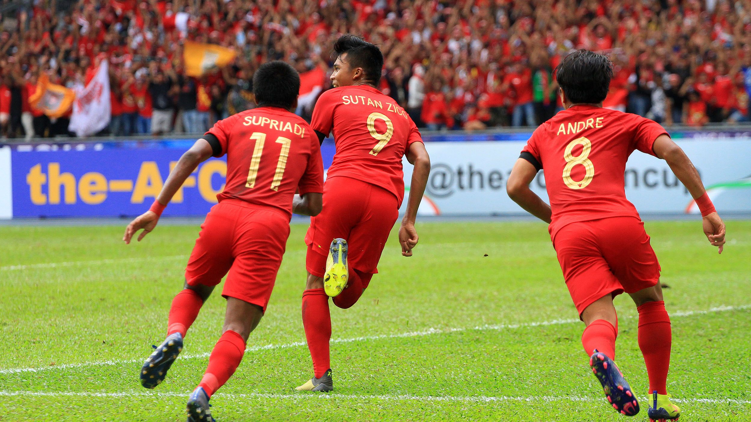 Selebrasi Indonesia - Indonesia U-16