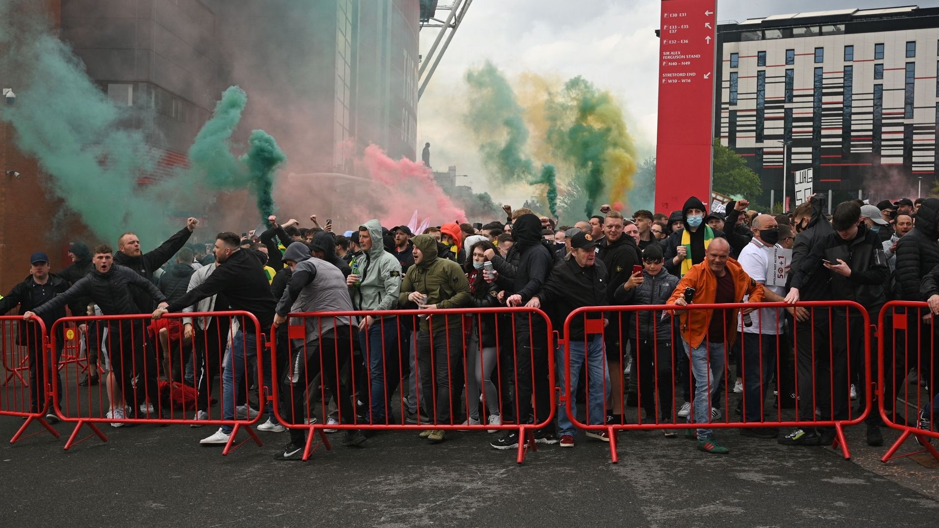 Old Trafford Glazer protests, Man Utd fans