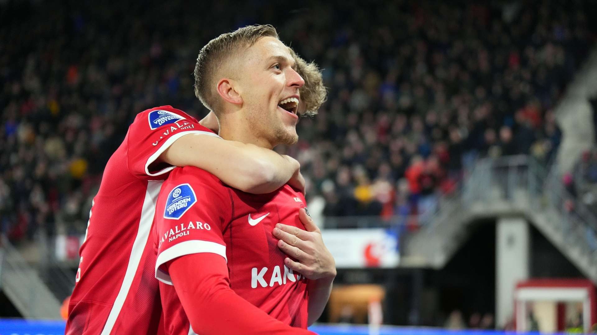 Jesper Karlsson AZ celebrating 2023