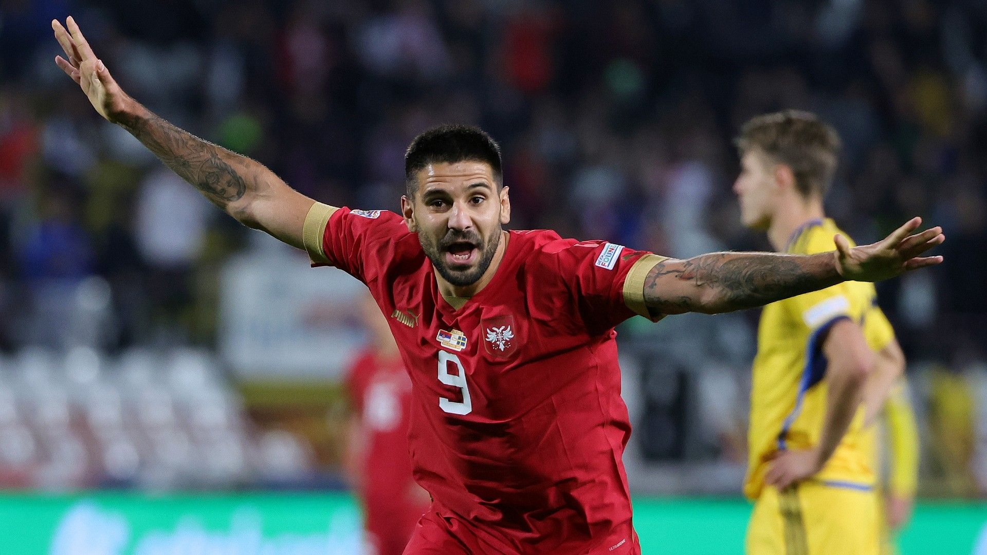 Aleksandar Mitrovic of Serbia 