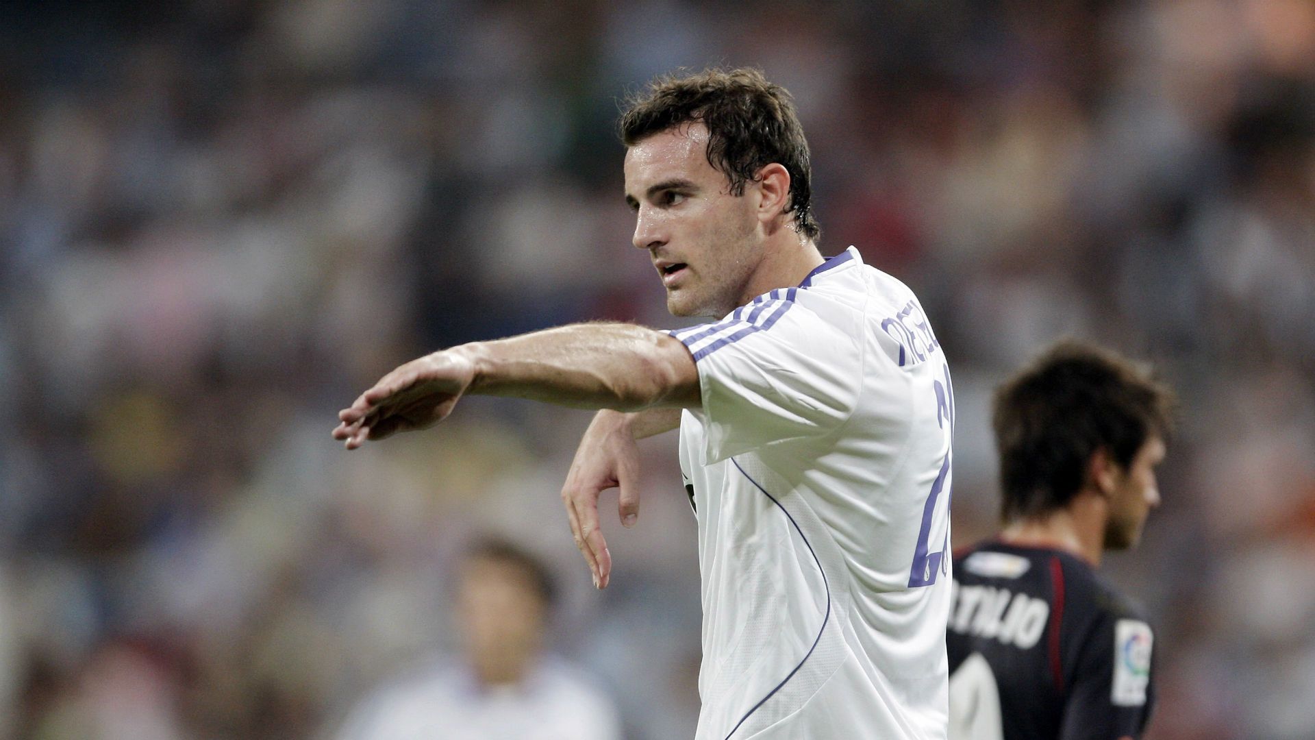 Christoph Metzelder Real Madrid Almeria Primera Division 15092007