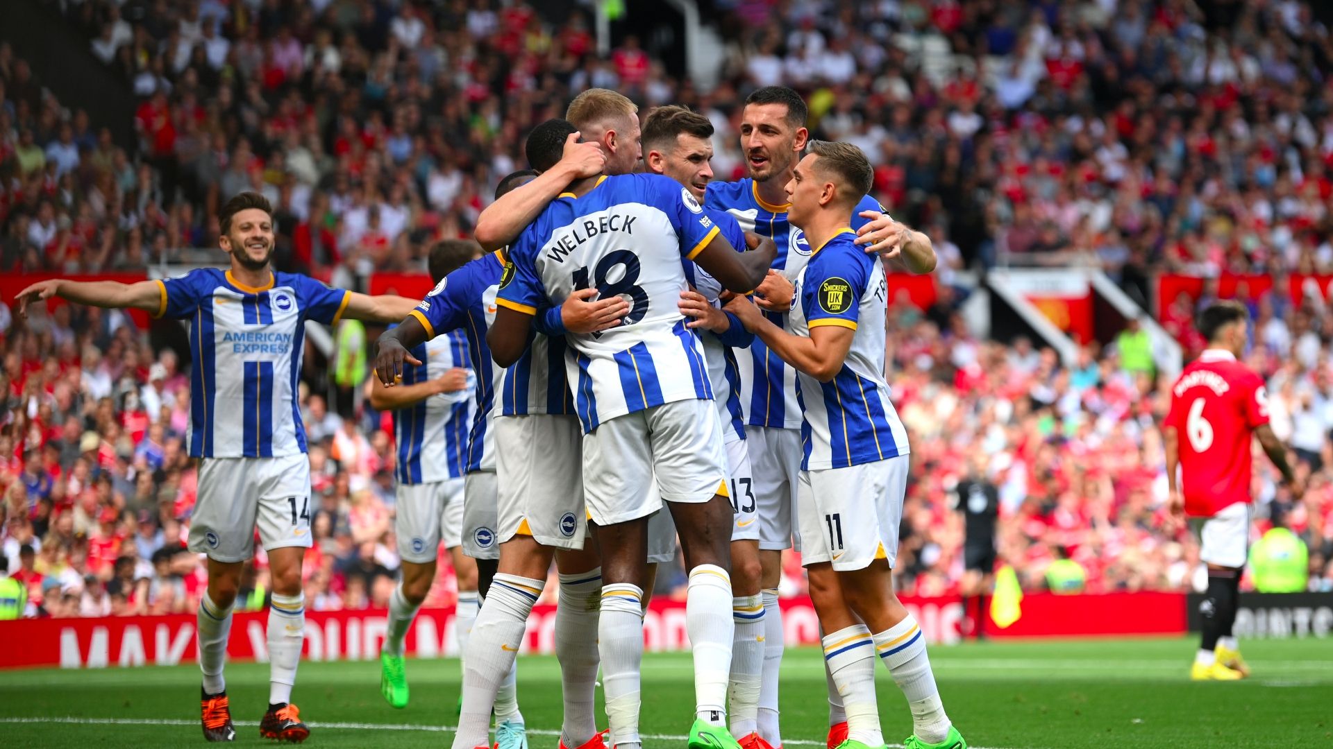 Manchester United vs. Brighton Old Trafford