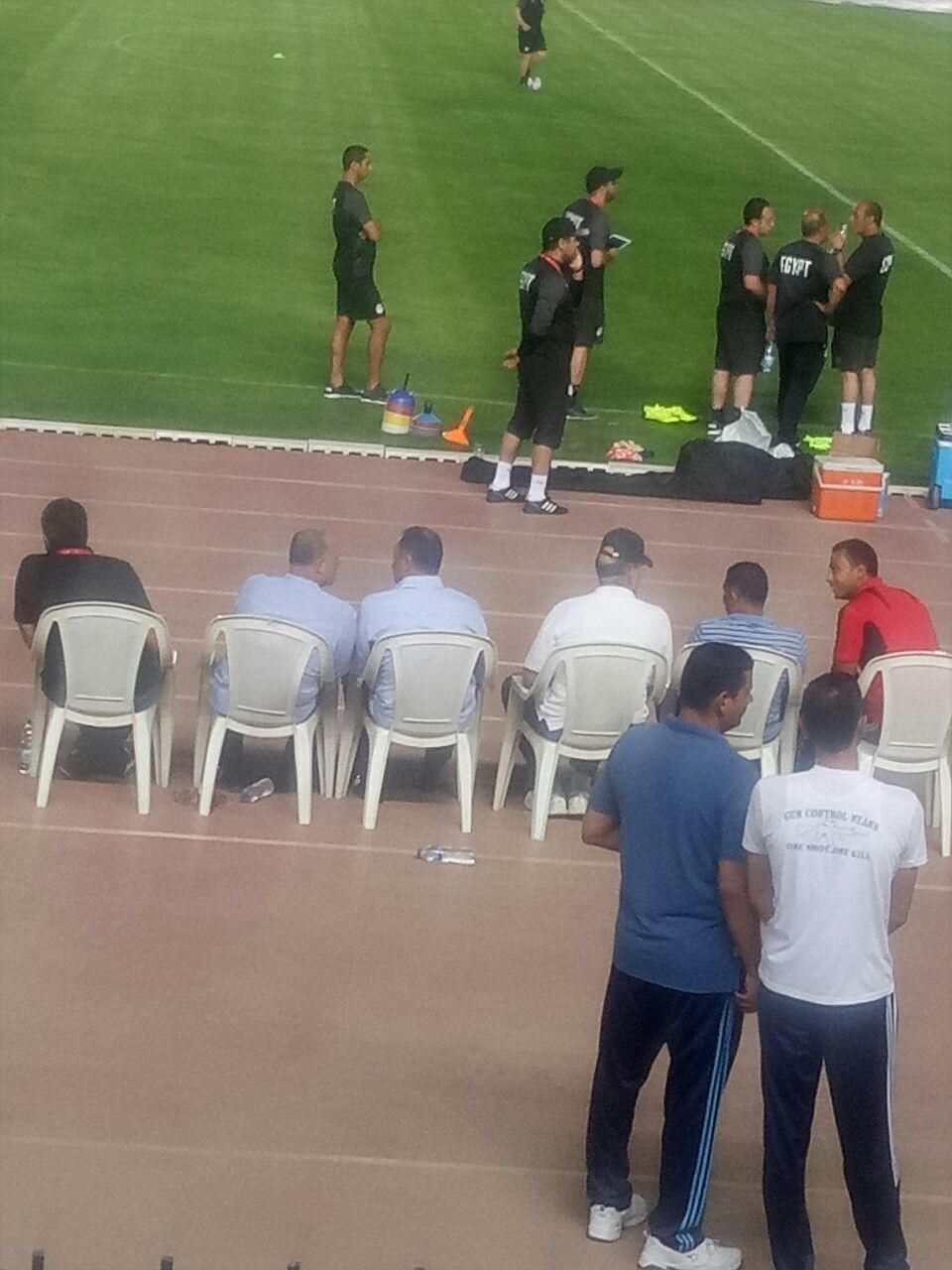 الخطيب مع هاني أبو ريدة