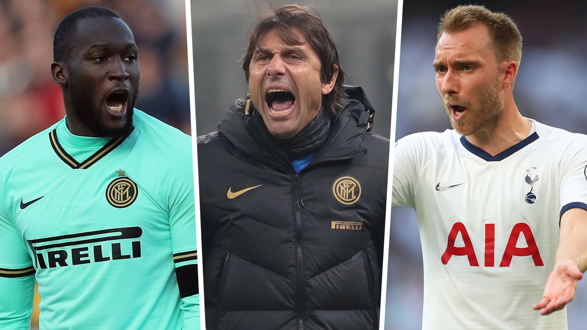Lukaku Conte Eriksen Inter Spurs GFX