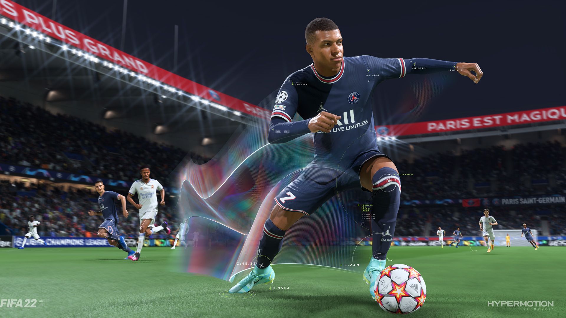 FIFA 22 Kylian Mbappe HyperMotion