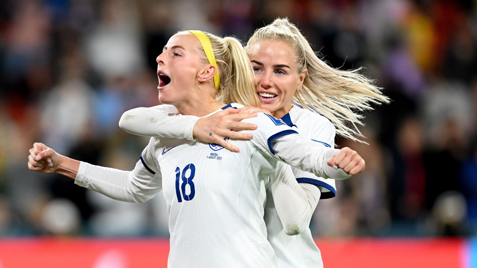 Chloe Kelly Alex Greenwood England