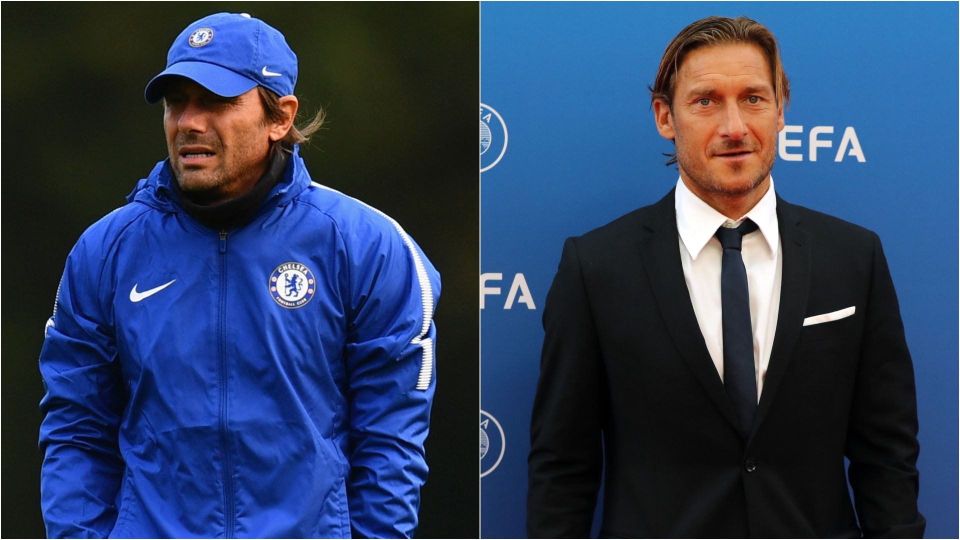 Antonio Conte Francesco Totti mix