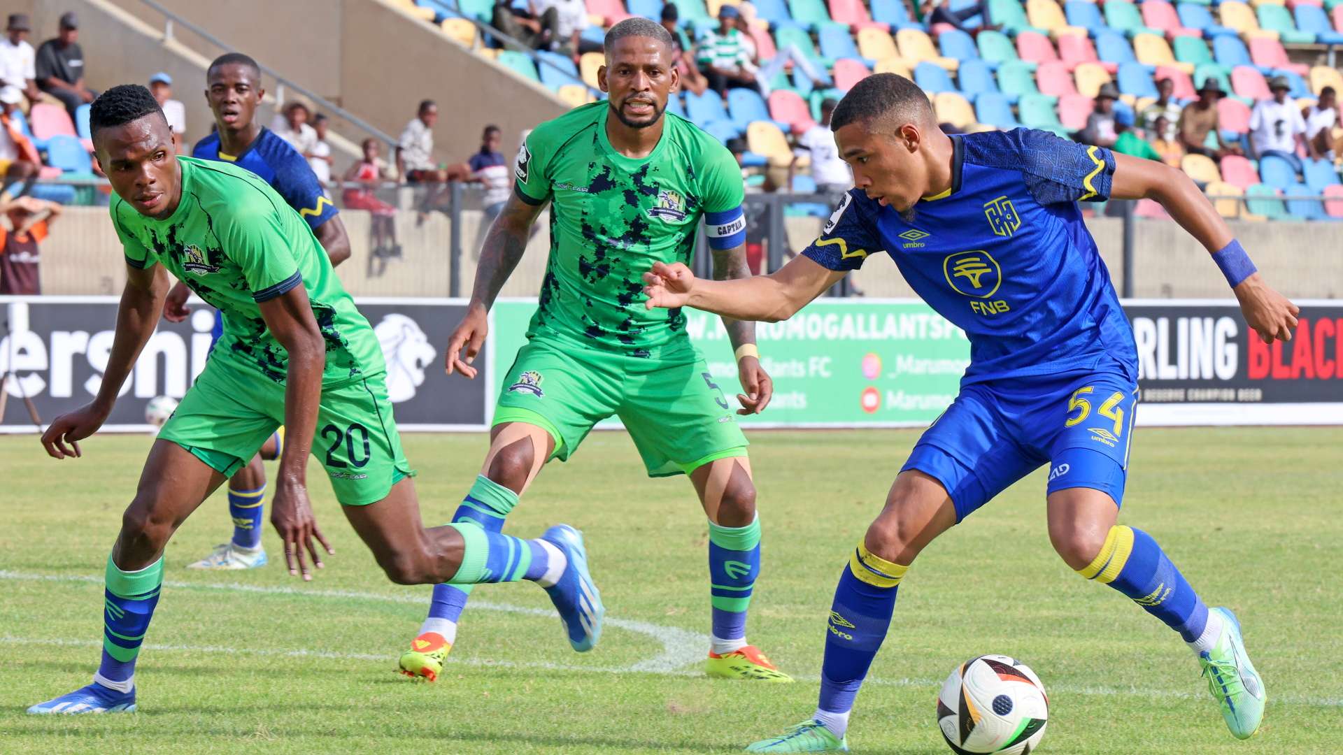 Edson Khumalo, Edgar Manaka & Jody Lee Ahshene, Marumo Gallants vs Cape Town City, January 2025