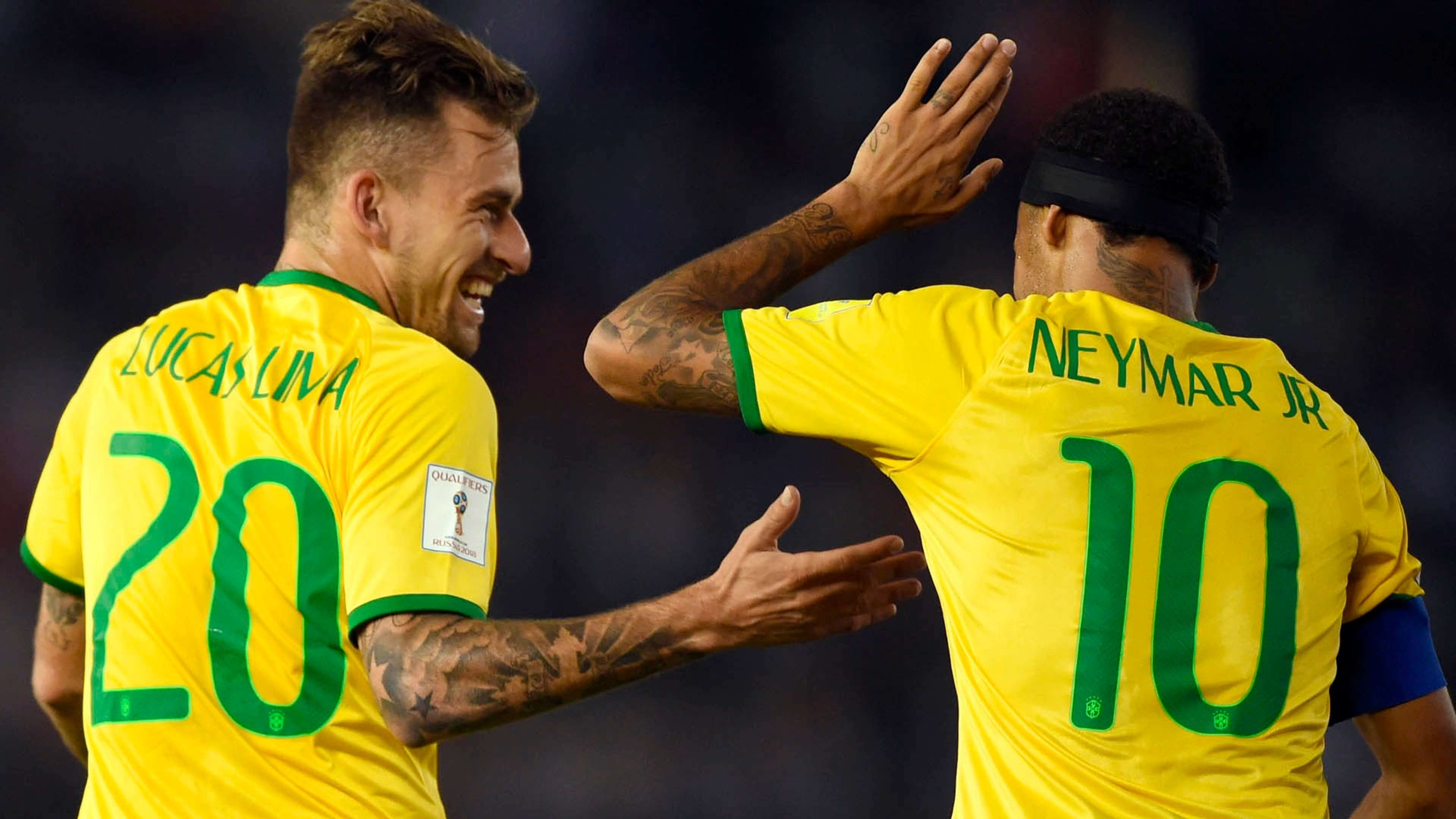 Lucas Lima e Neymar Brasil 13 11 15