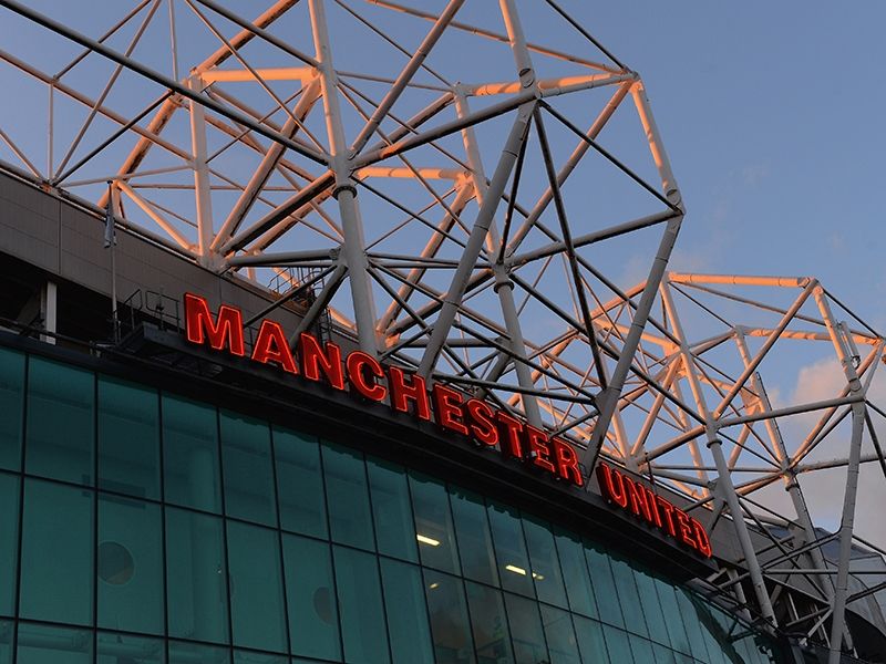 General view of Old Trafford