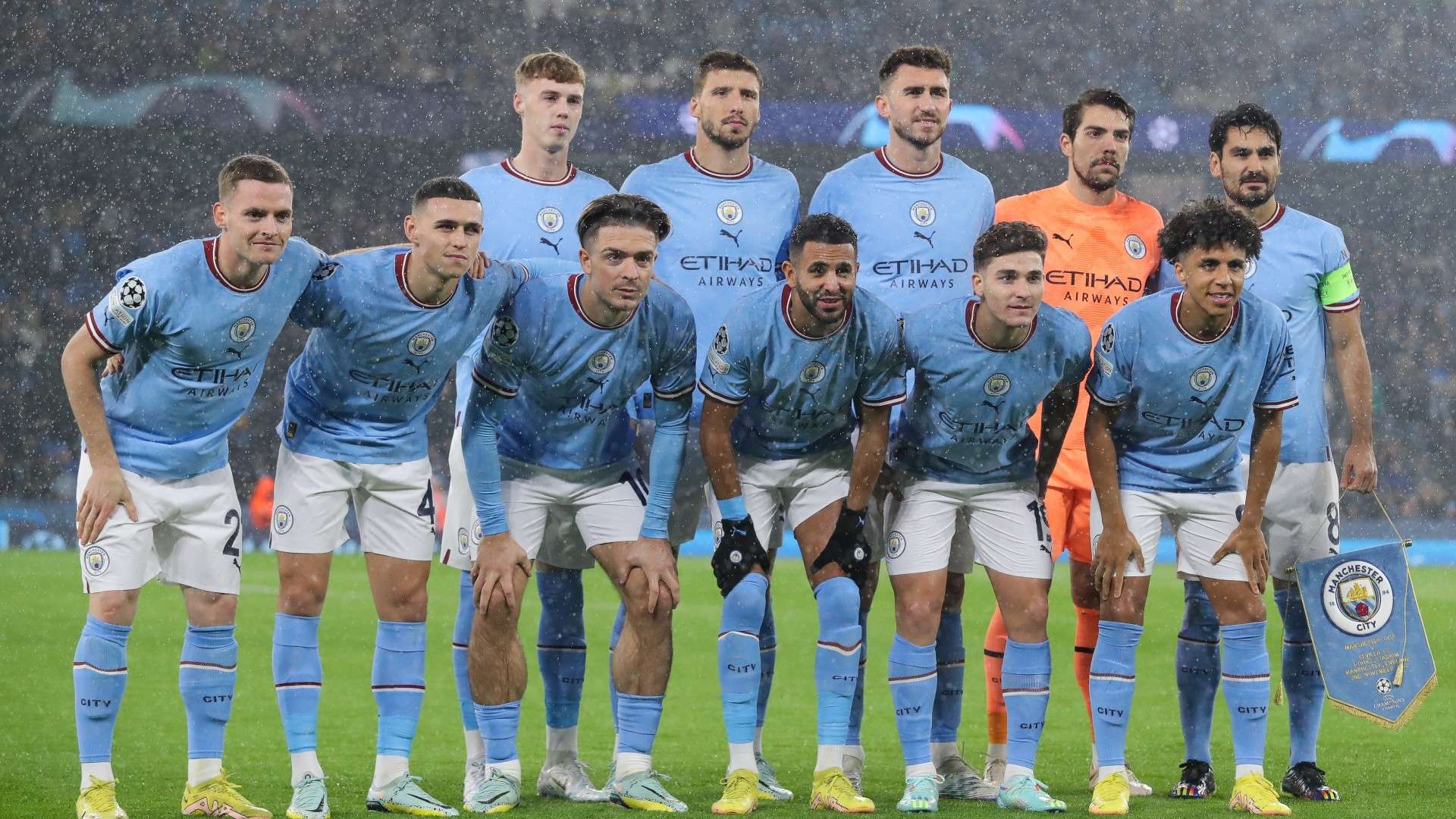 Manchester City squad Champions League vs Dortmund 2022-23