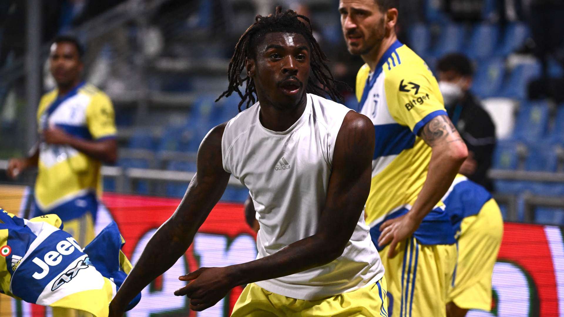 Moise Kean - Sassuolo vs Juventus Serie A 25042022