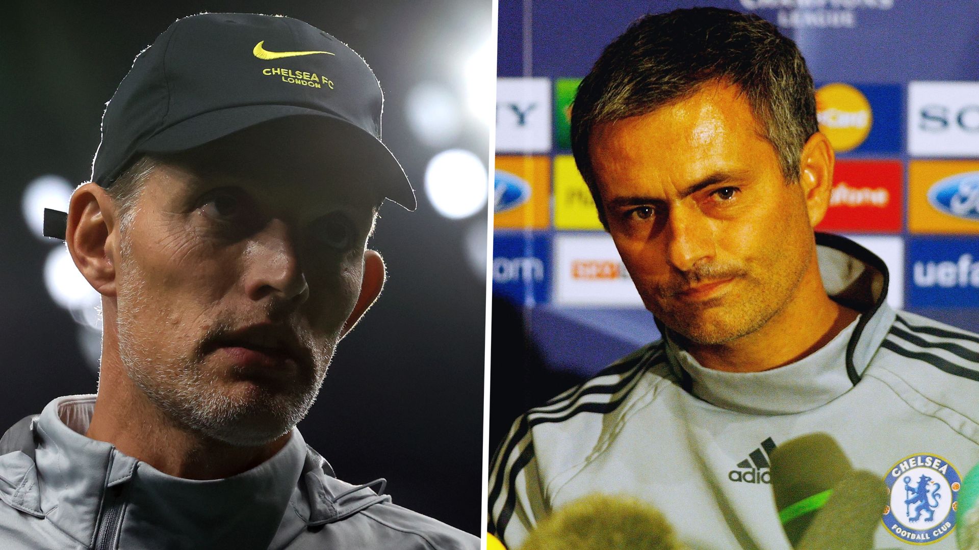 Thomas Tuchel, Jose Mourinho GFX