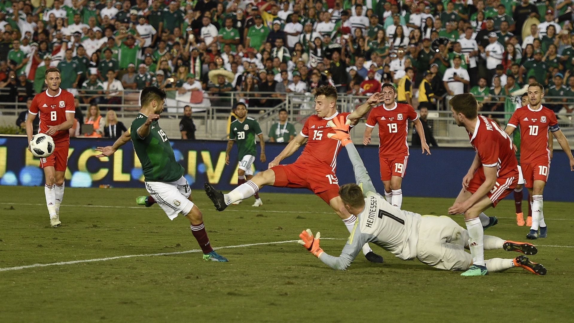 Selección Mexicana vs Gales 2018