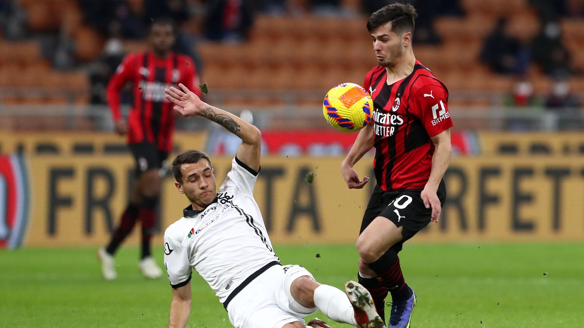 Brahim Diaz Kiwior Milan Spezia 2022