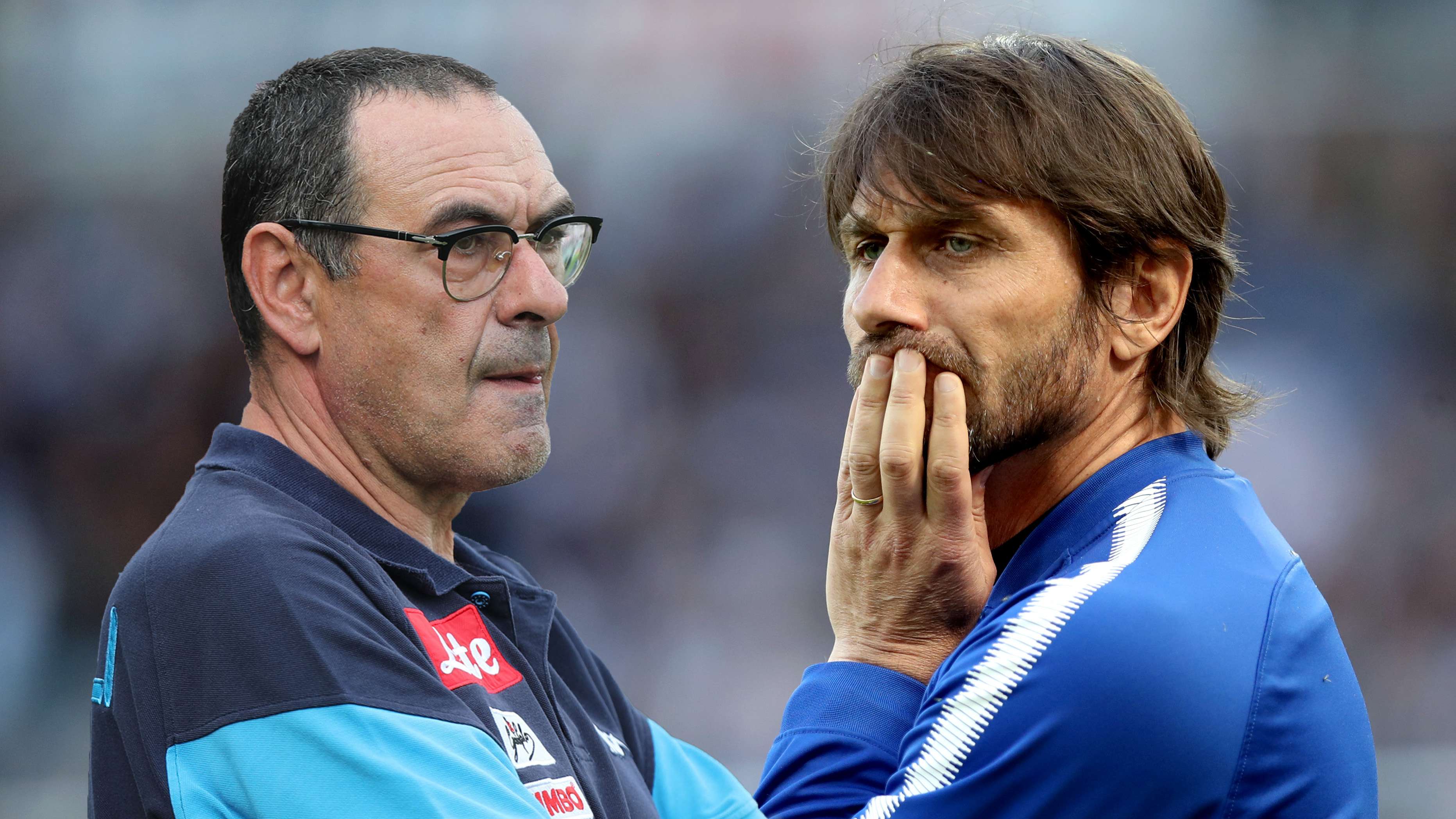 Maurizio Sarri Antonio Conte Napoli Chelsea 2017-18