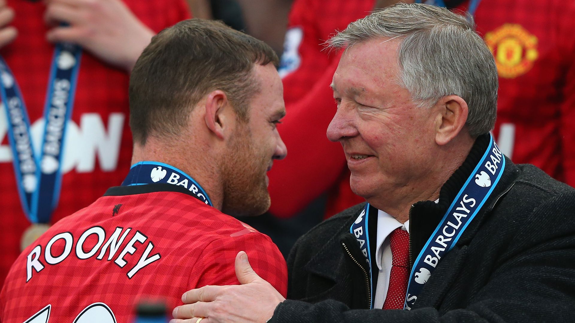 Wayne Rooney Sir Alex Ferguson