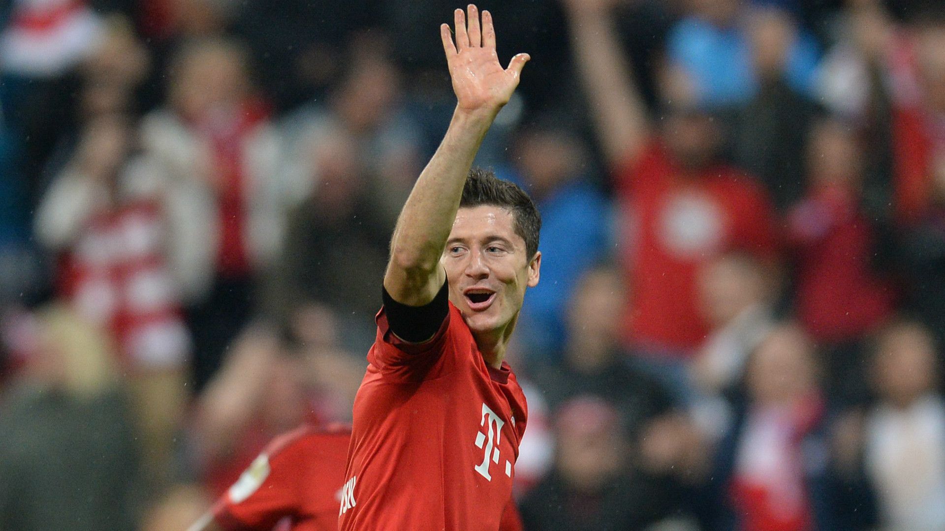 Robert Lewandowski FC Bayern Munchen VfL Wolfsburg Bundesliga 22092015