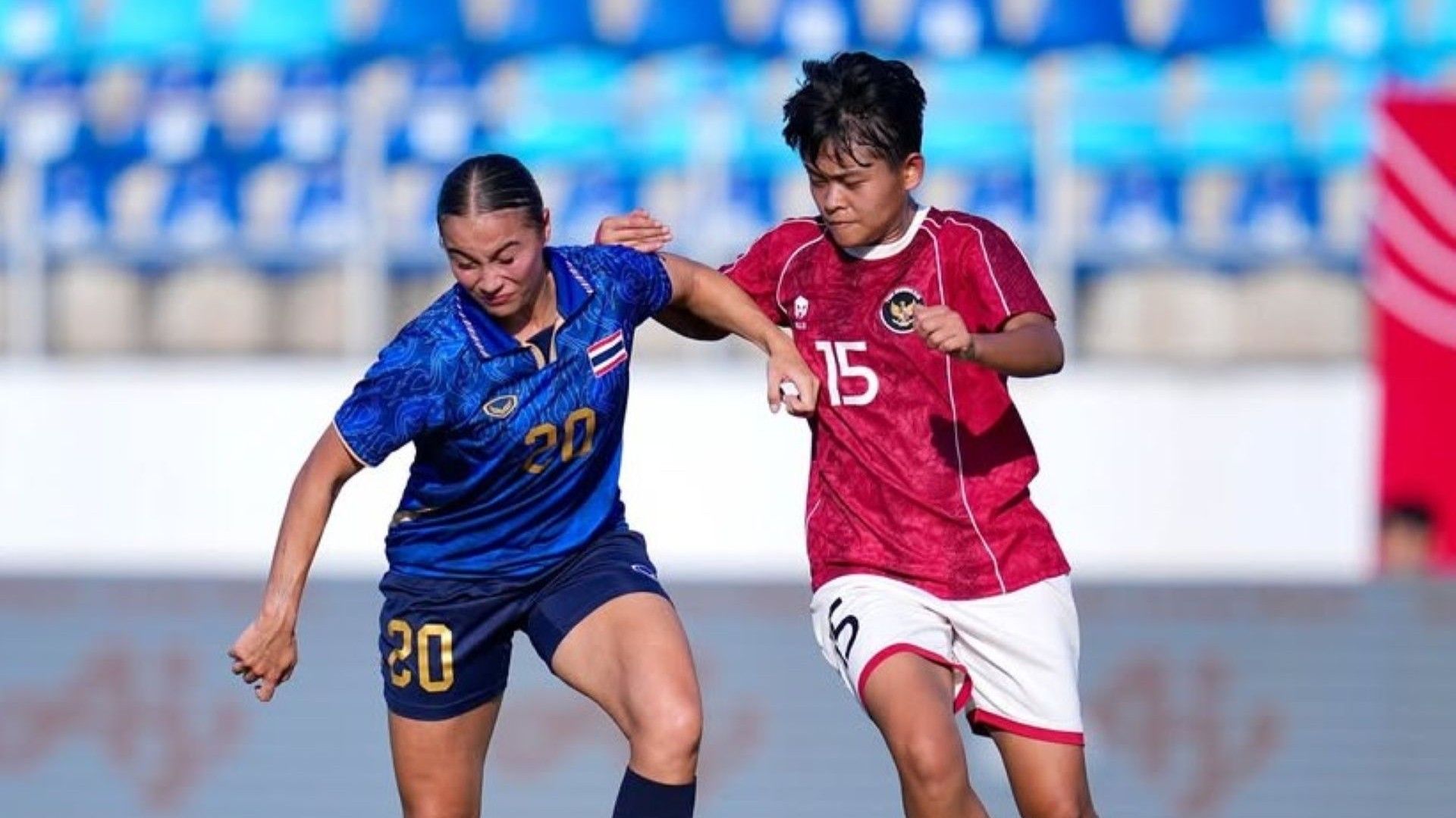 Timnas wanita Indonesia vs Thailand - SEA Games 2025 
