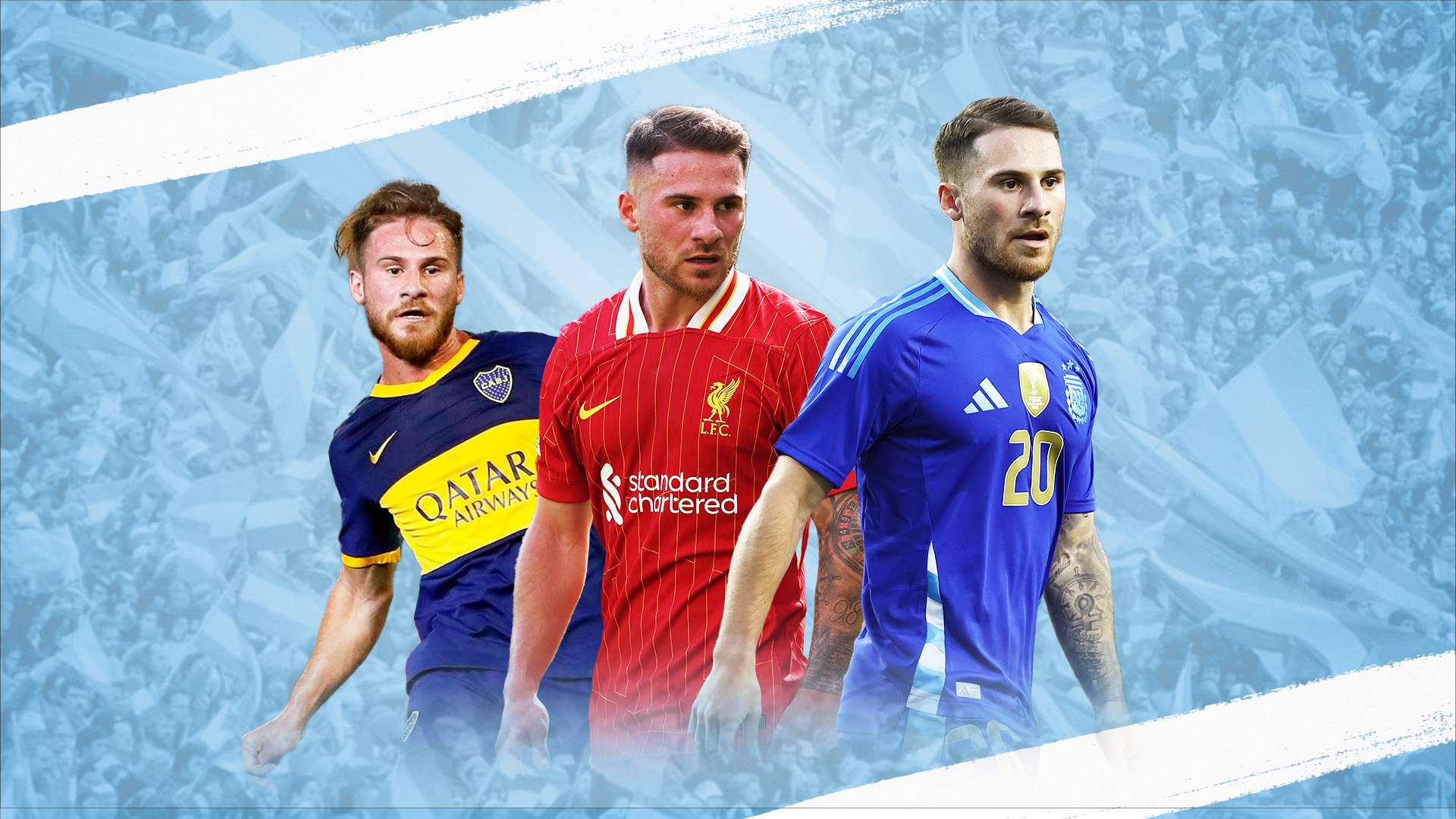 GFX Alexis Mac Allister Boca Liverpool Argentina