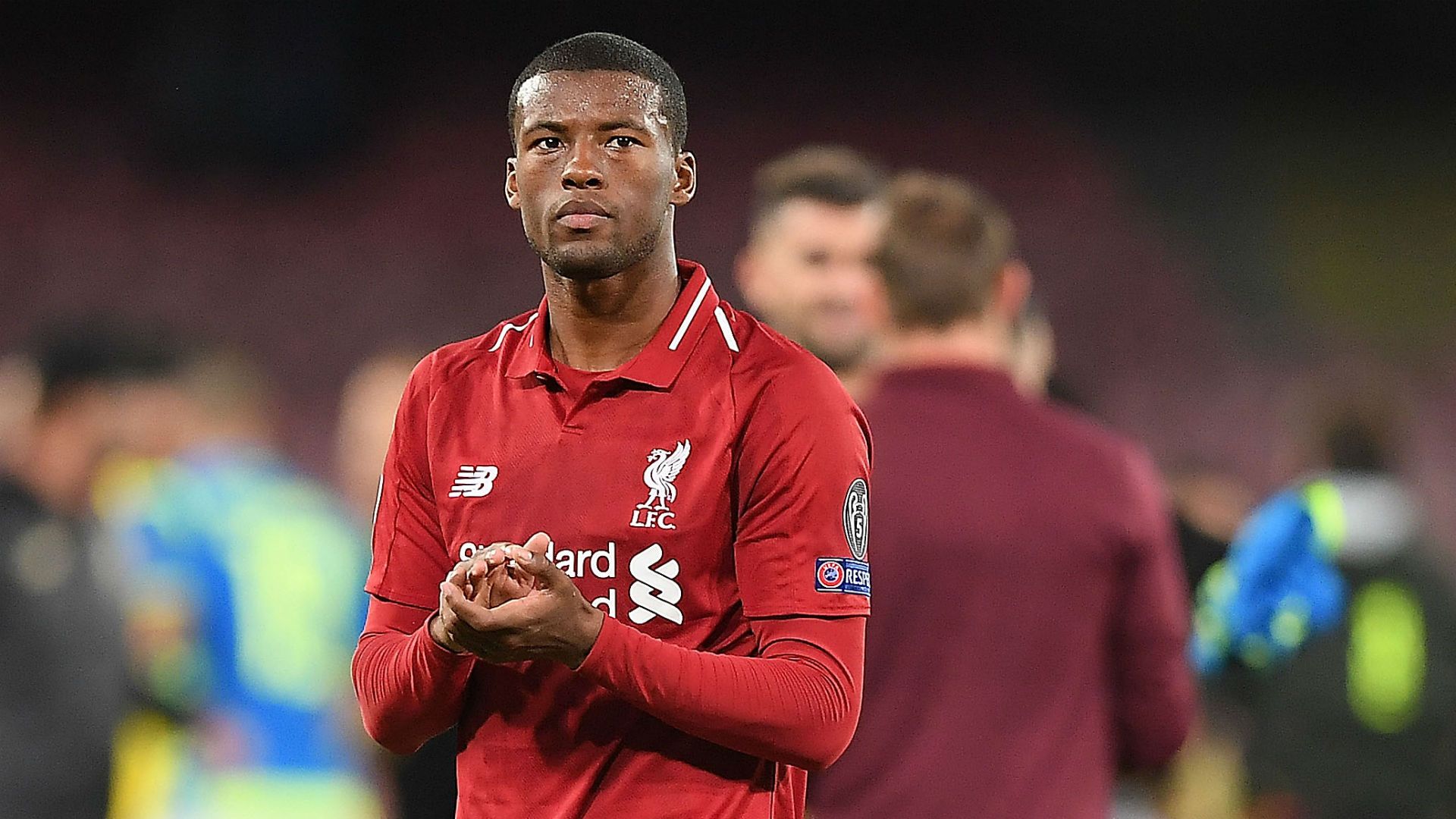 Georginio Wijnaldum Liverpool Napoli UEFA Champions League 03102018