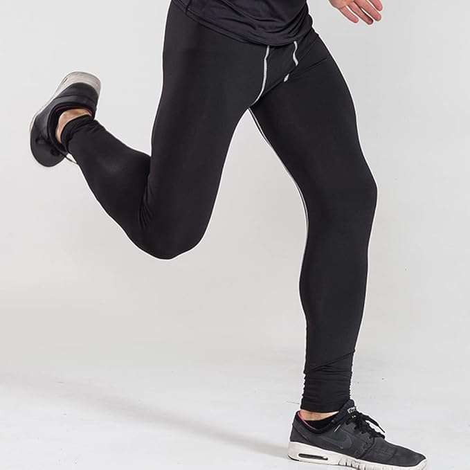 بنطال رياضي ضيق ضاغط للرجال للجيم