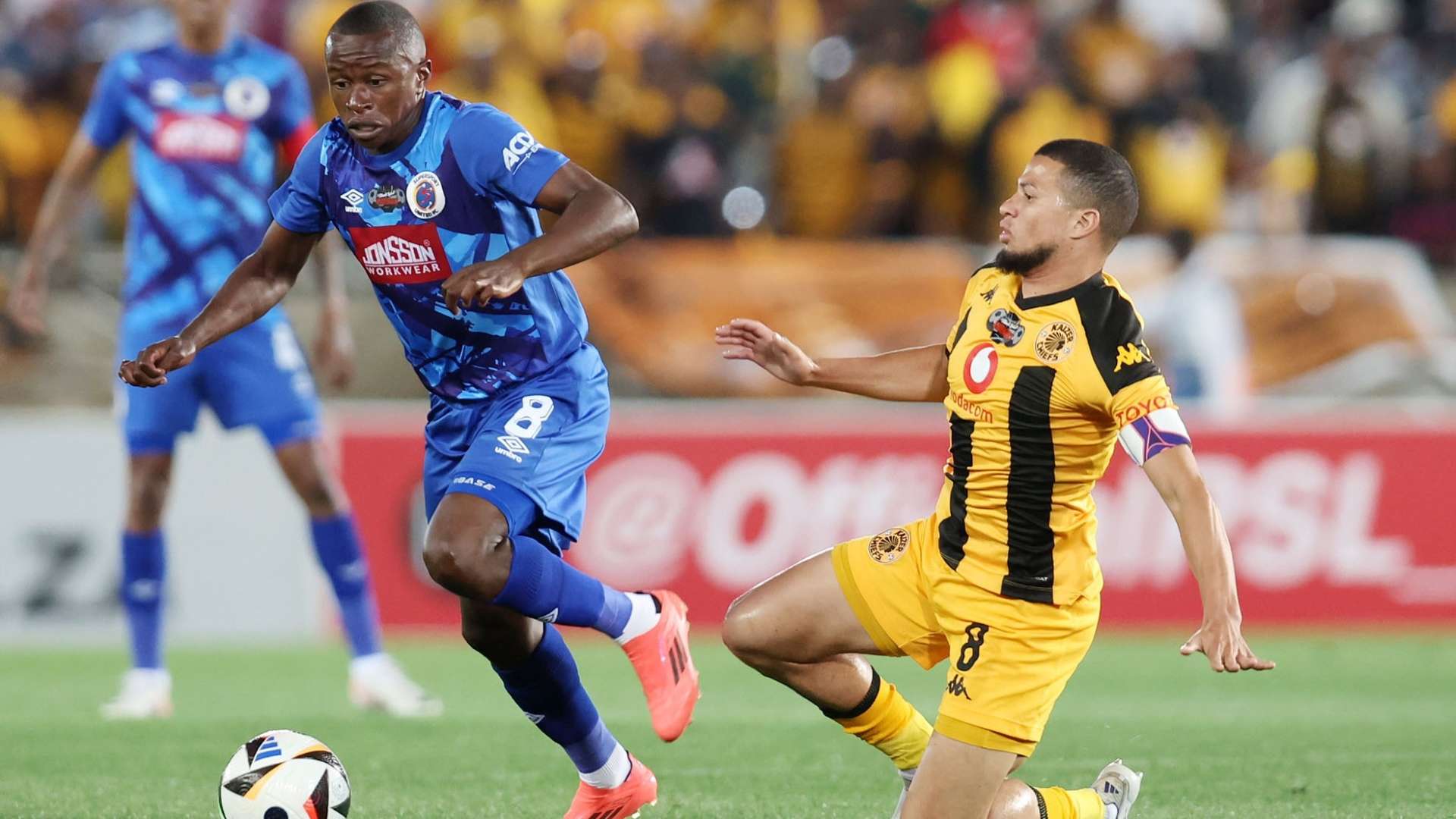 Yusuf Maart and Siphesihle Ndlovu, Kaizer Chiefs vs SuperSport United