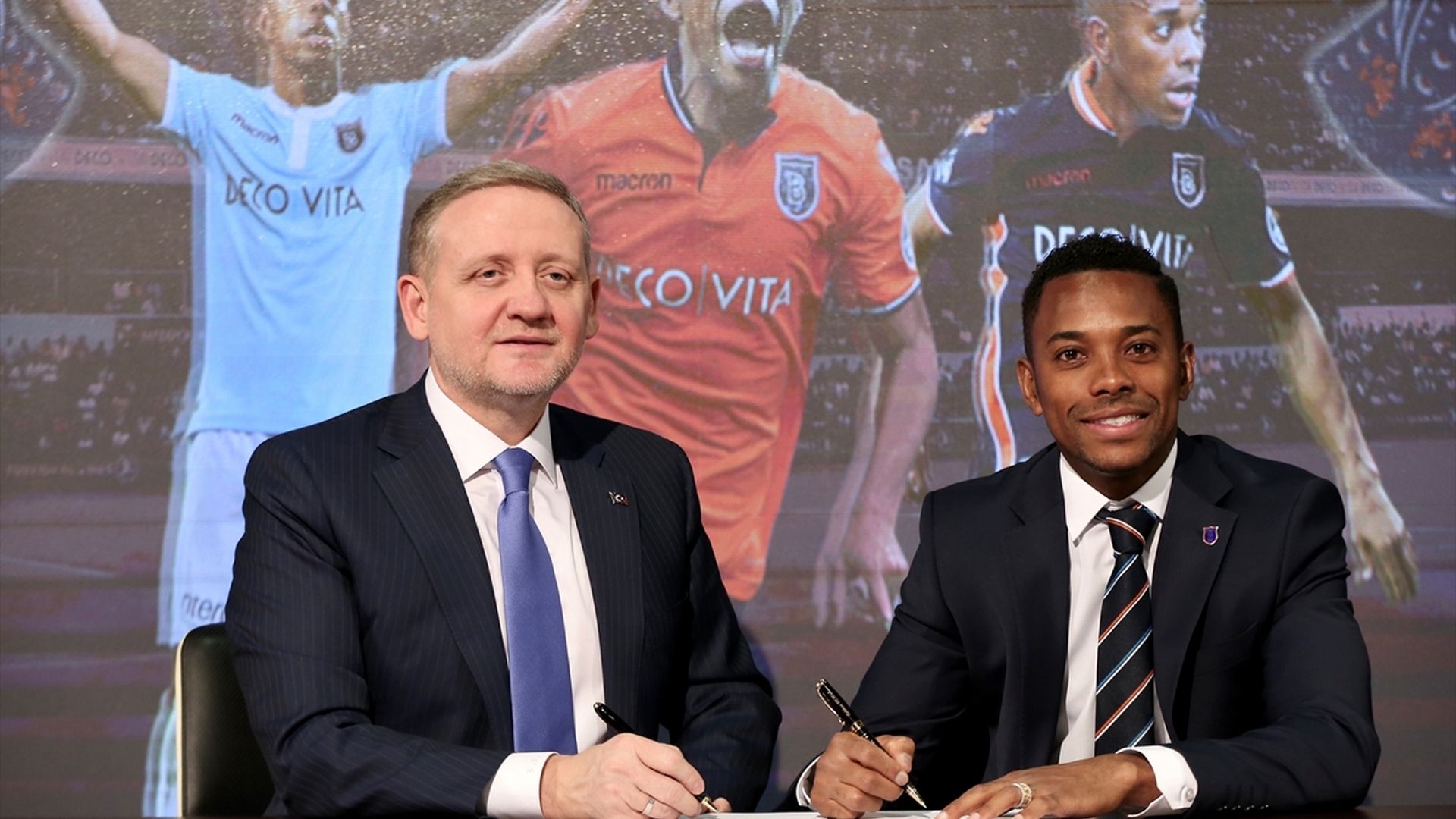 Robinho Basaksehir Transfer Press Conference