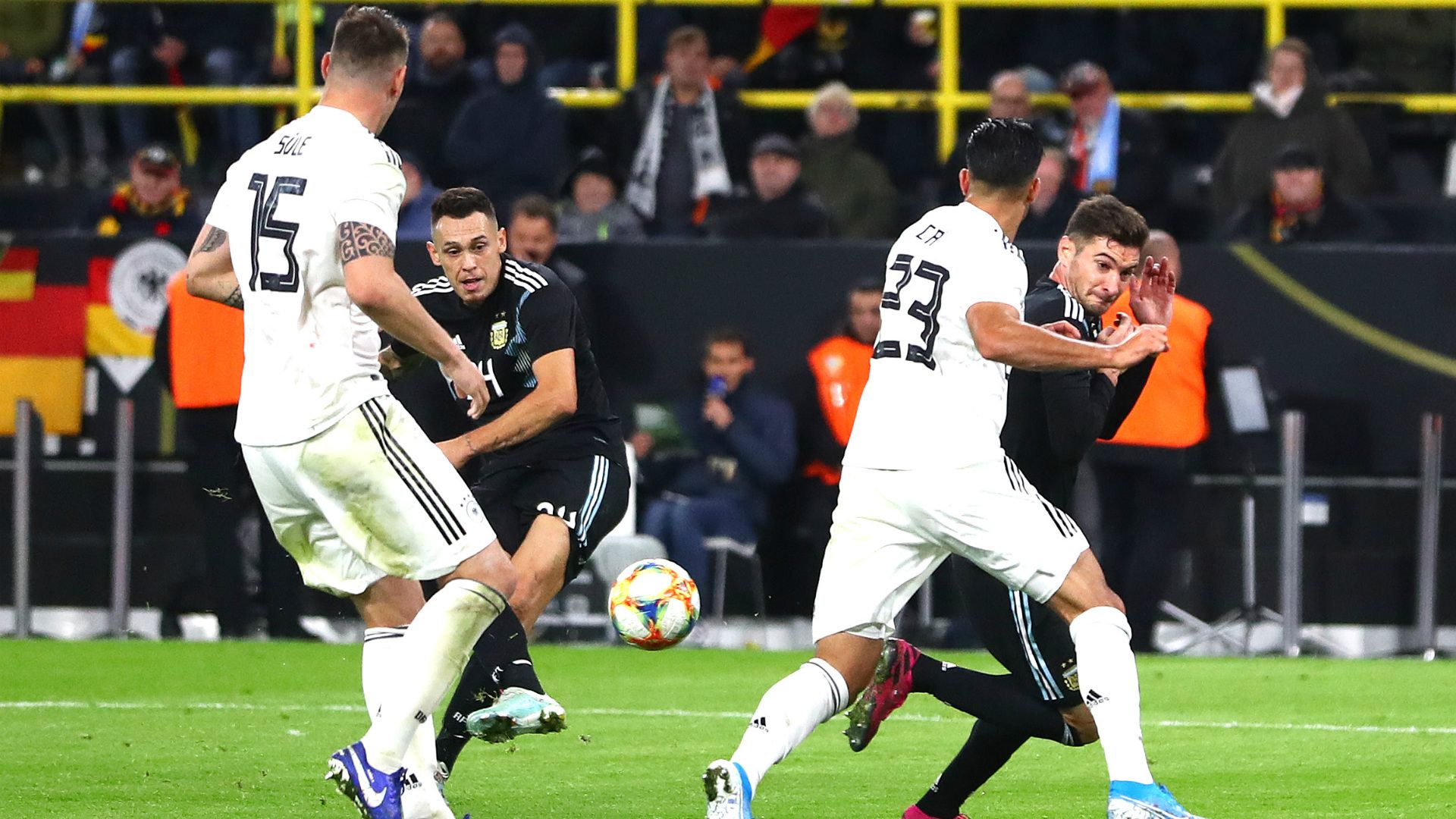 Lucas Ocampos Germany Argentina international friendly 09102019