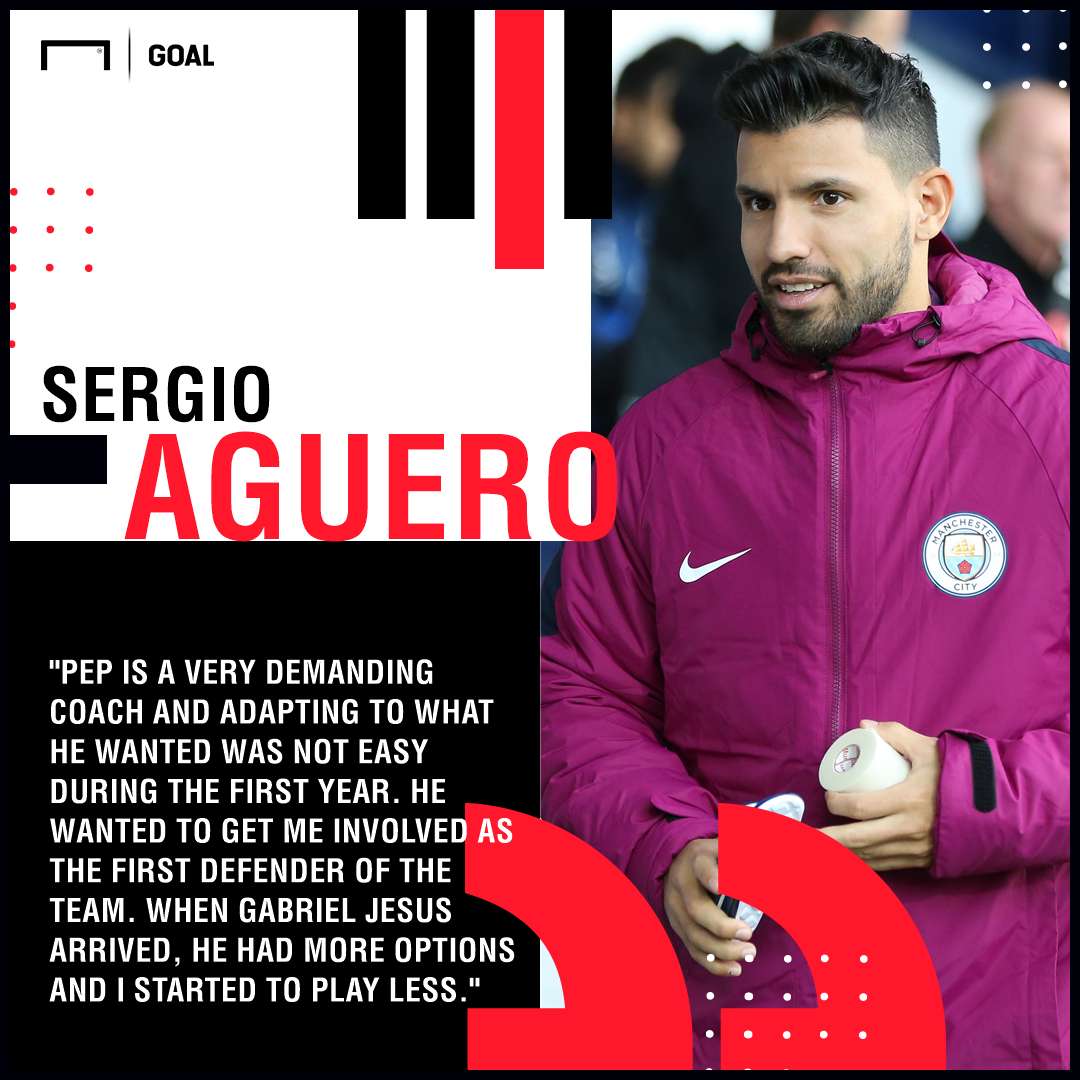 Aguero Guardiola quote