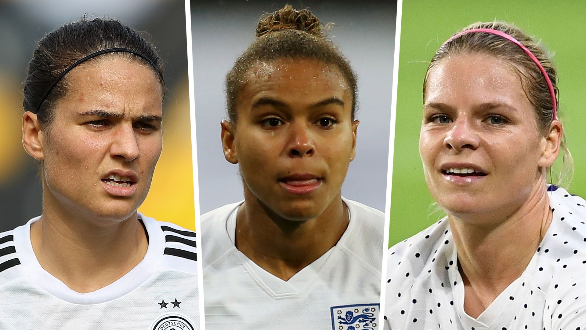 Dzsenifer Marozsan Nikita Parris Eugenie Le Sommer