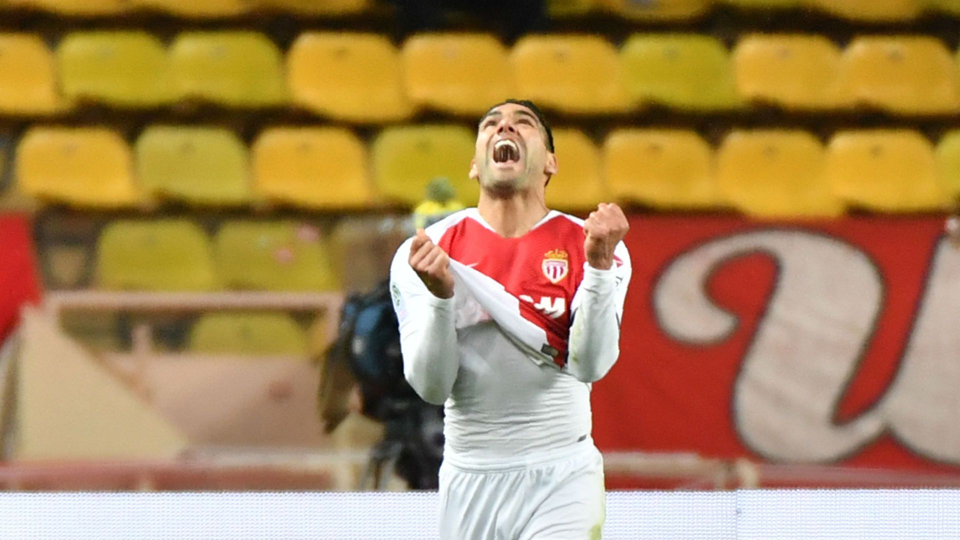 Radamel Falcao Gol Monaco - Strasbourg 2019