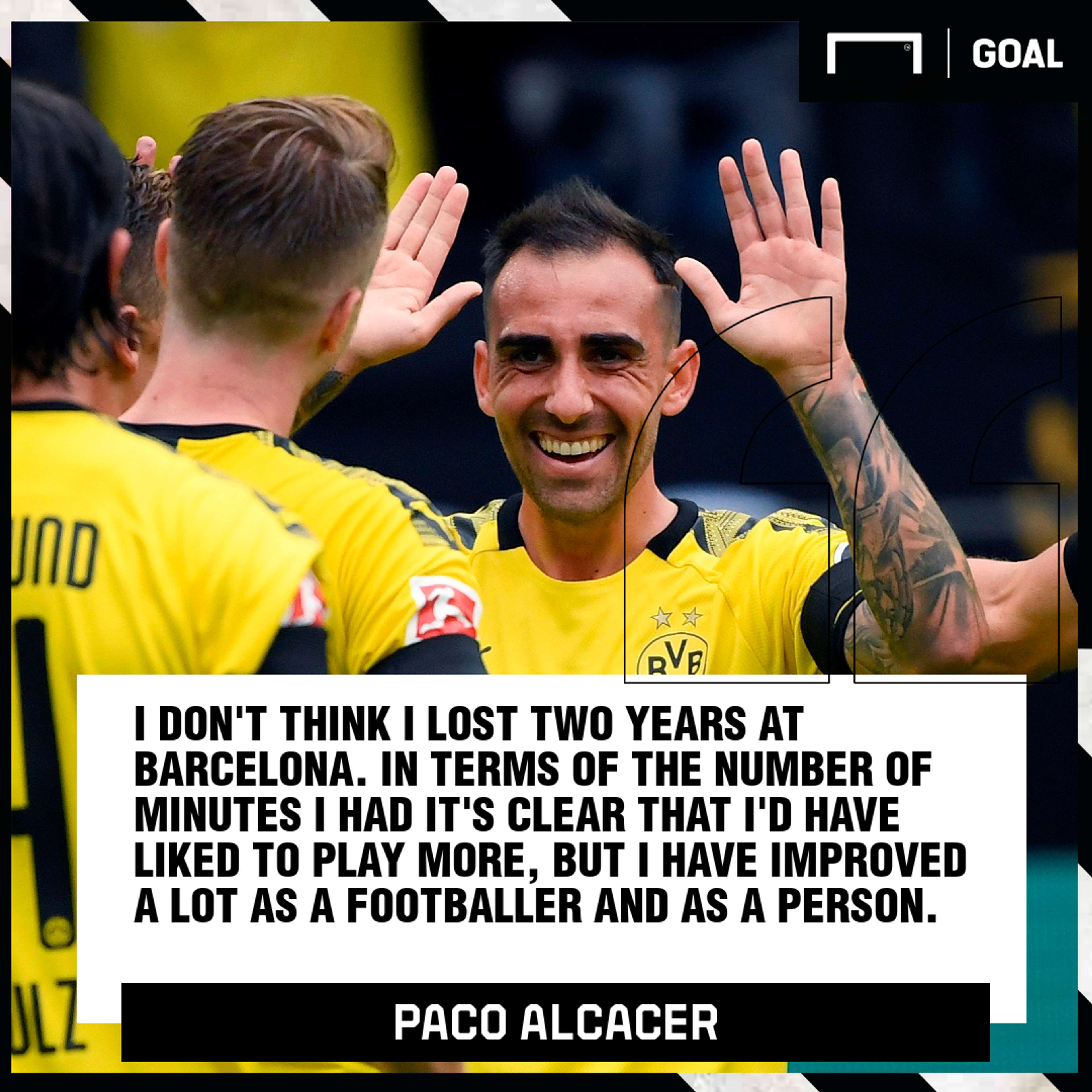 Paco Alcacer quote PS