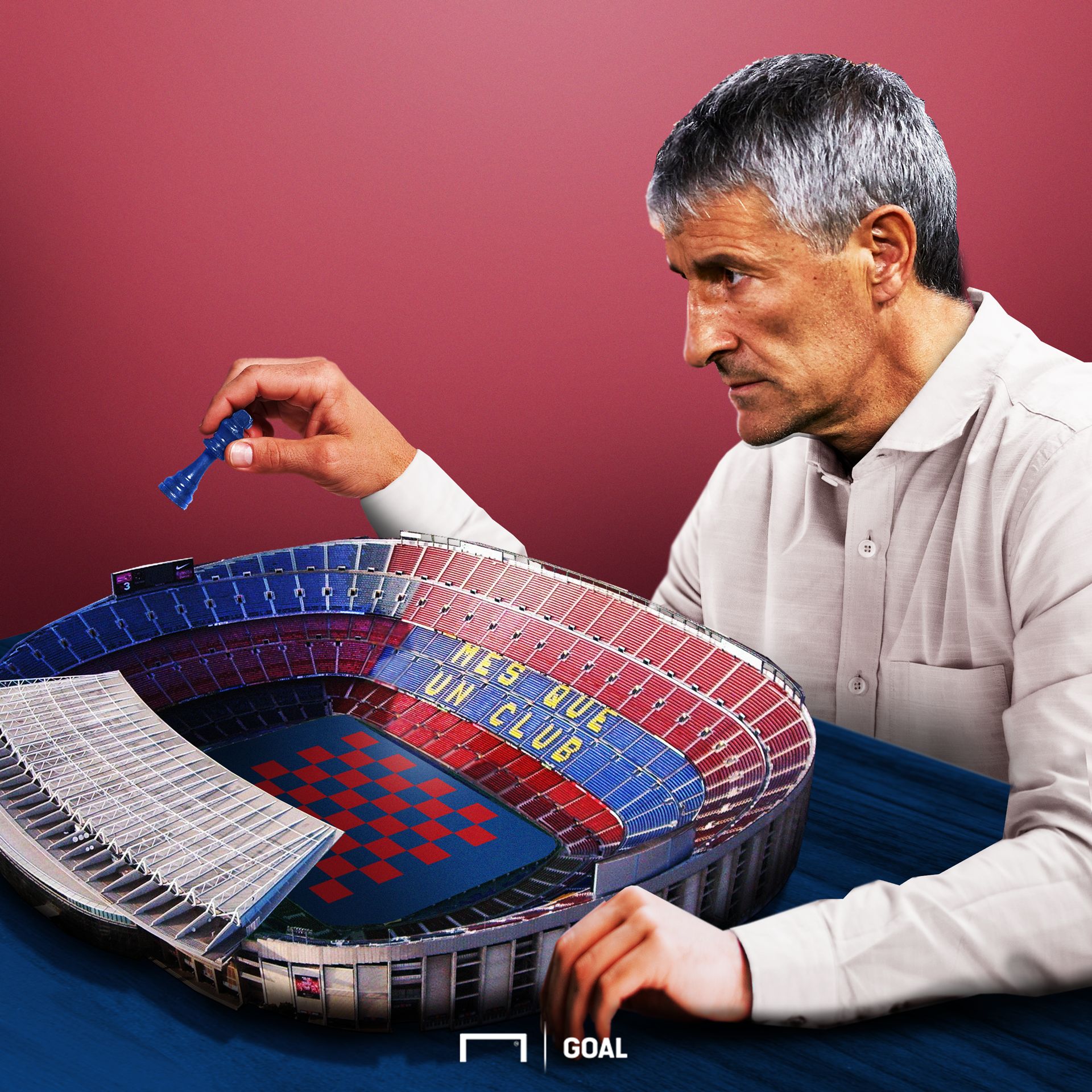 Quique Setien Barcelona