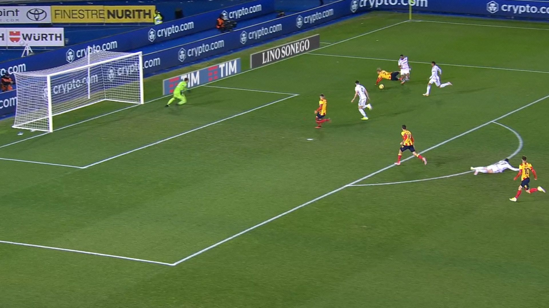 Lecce Juventus moviola