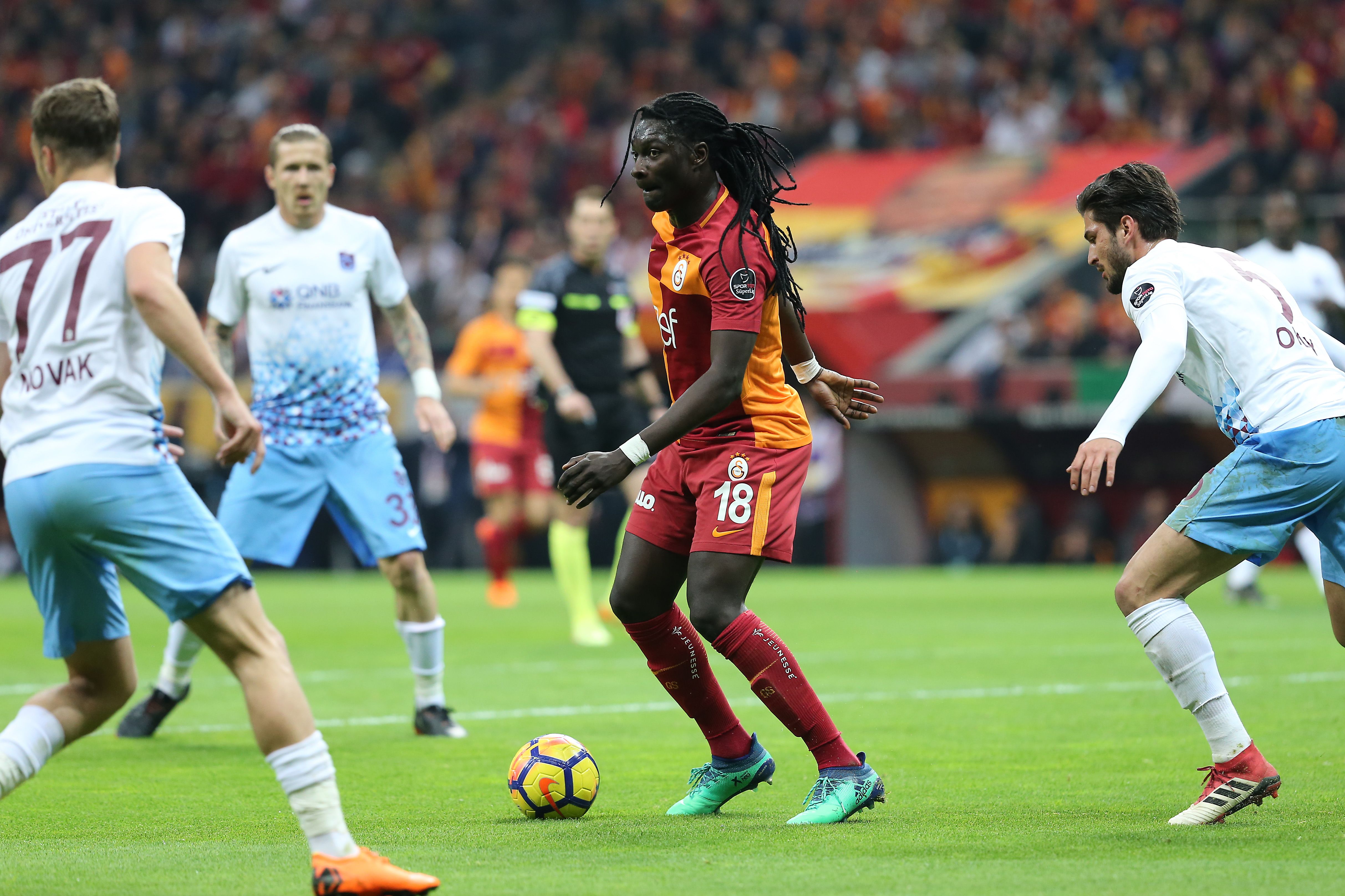 Bafetimbi Gomis Galatasaray Trabzonspor 04/01/18