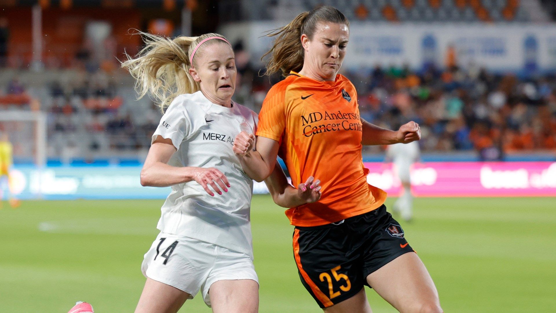 Tyler Lussi Katie Lind North Carolina Courage Houston Dash 2023