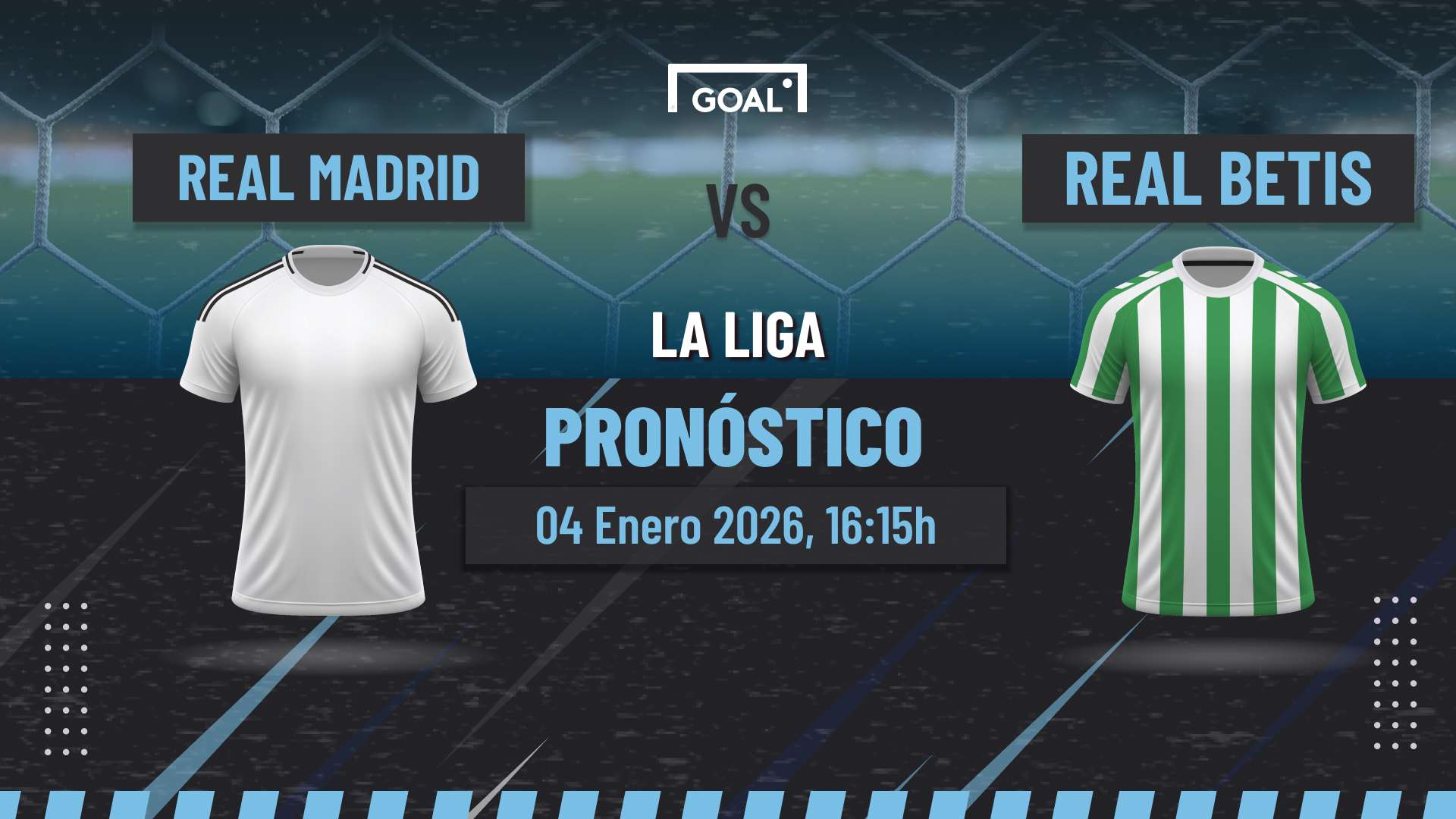Real Madrid vs Real Betis principales apuestas LaLiga | 04/01/2026