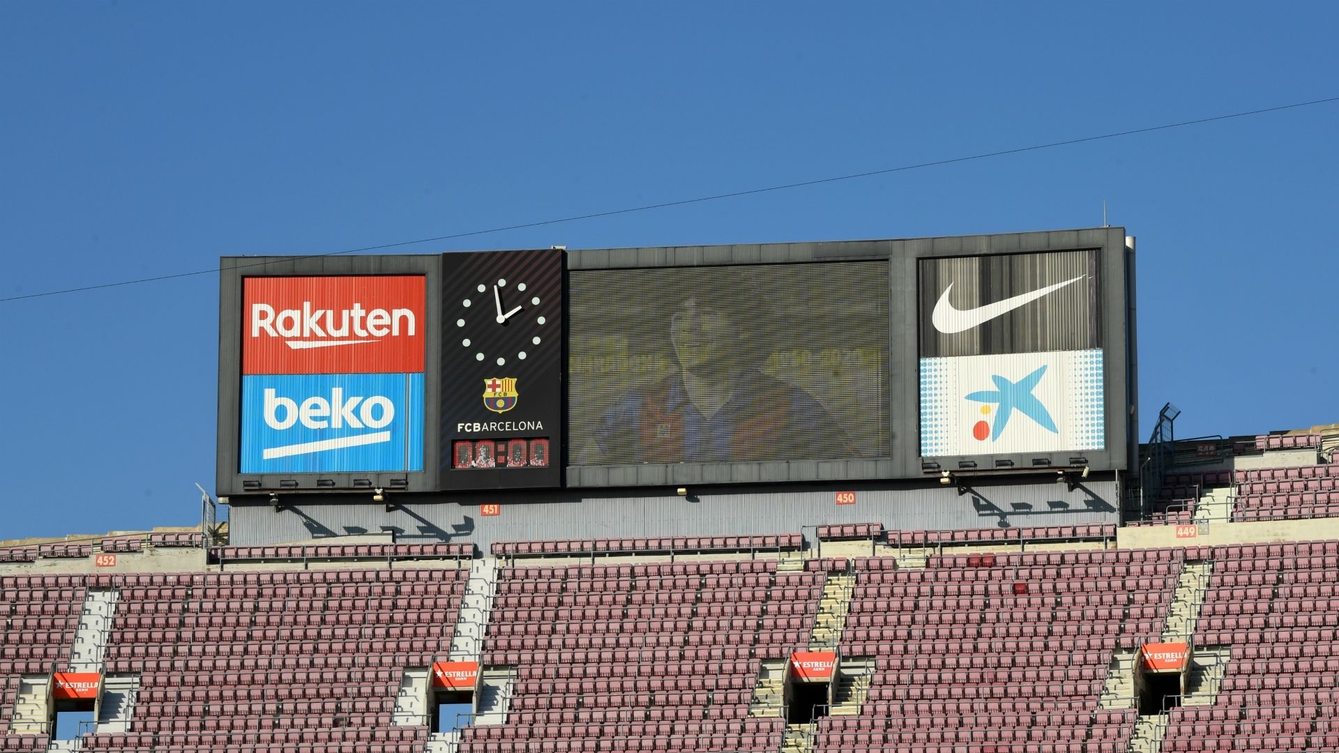 Homenaje Maradona Barcelona Osasuna 29112020