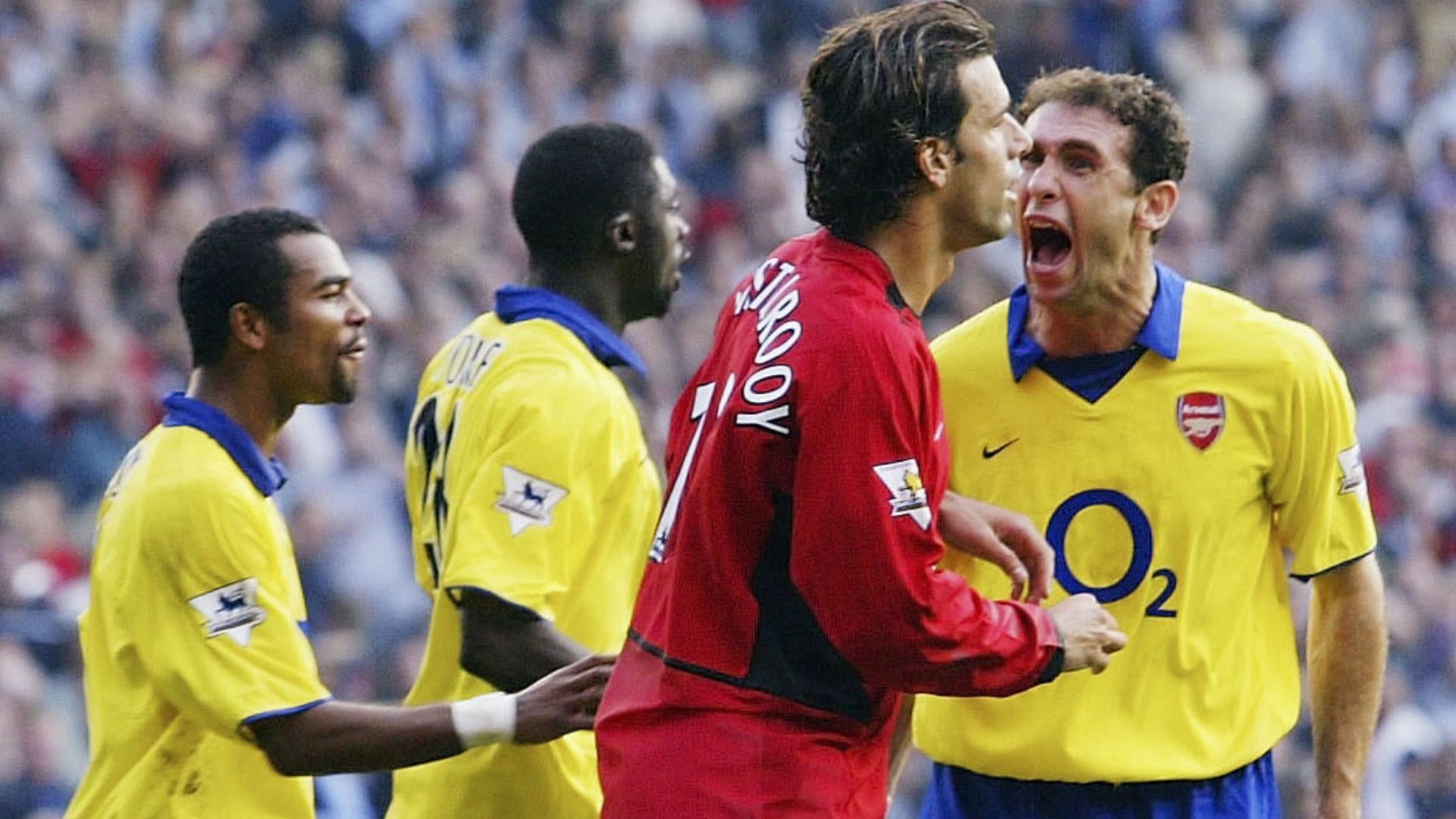 The Battle of Old Trafford Van Nistelrooy Keown