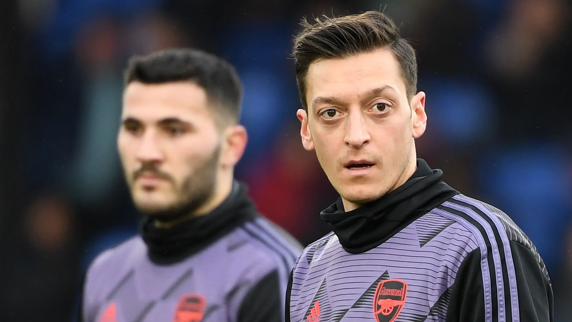 Sead Kolasinac Mesut Ozil Arsenal 2020