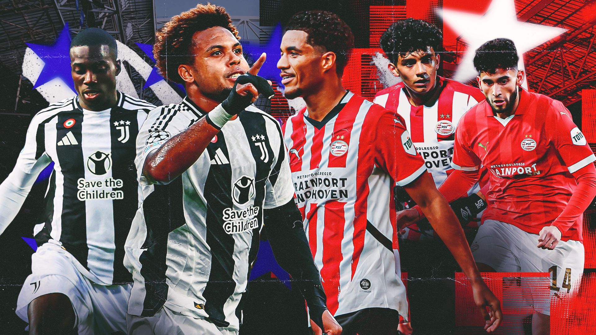 USMNT Juve PSV Champions League