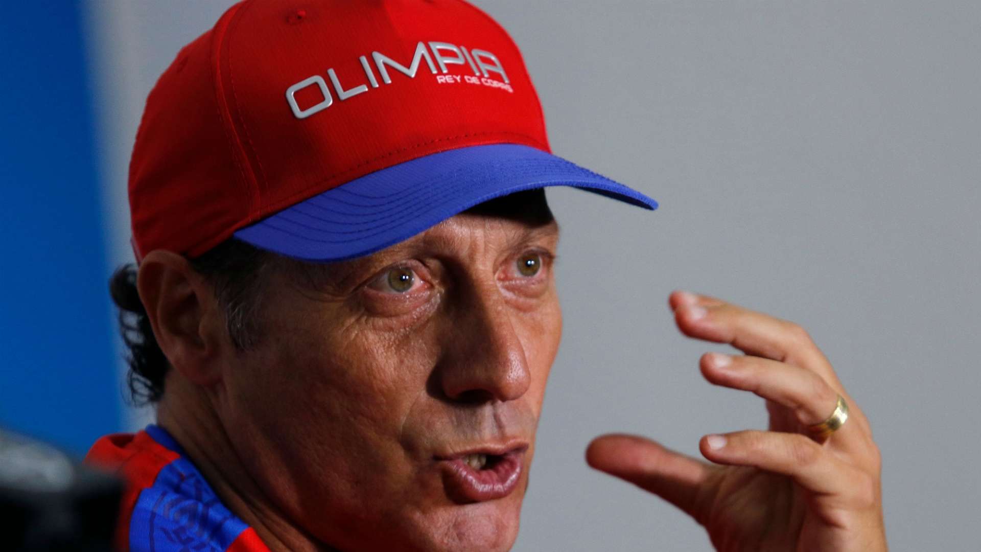 Pedro Troglio Olimpia v Saprissa Concacaf League 24102019