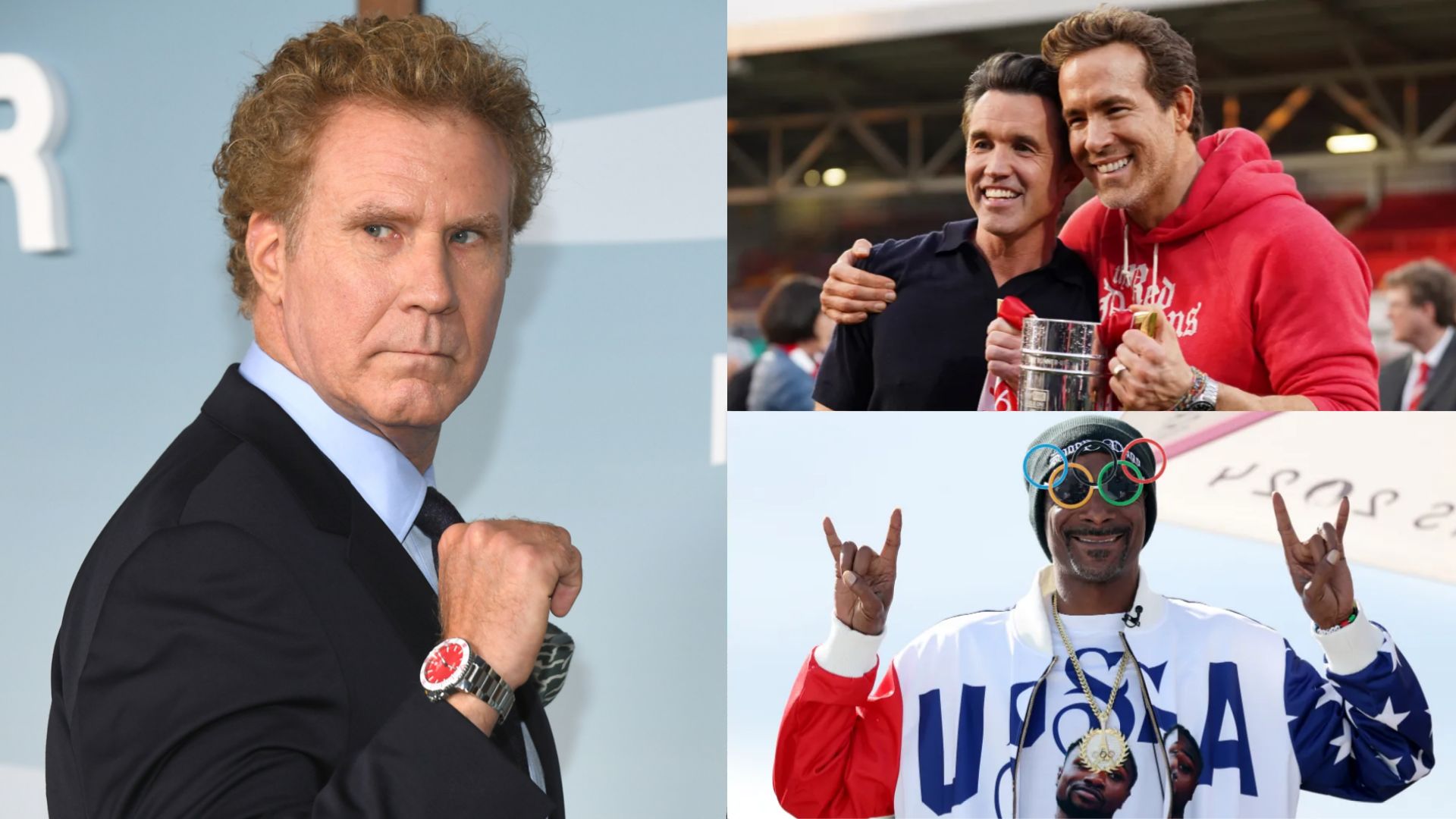 Will Ferrell Ryan Reynolds Rob Mac Snoop Dogg
